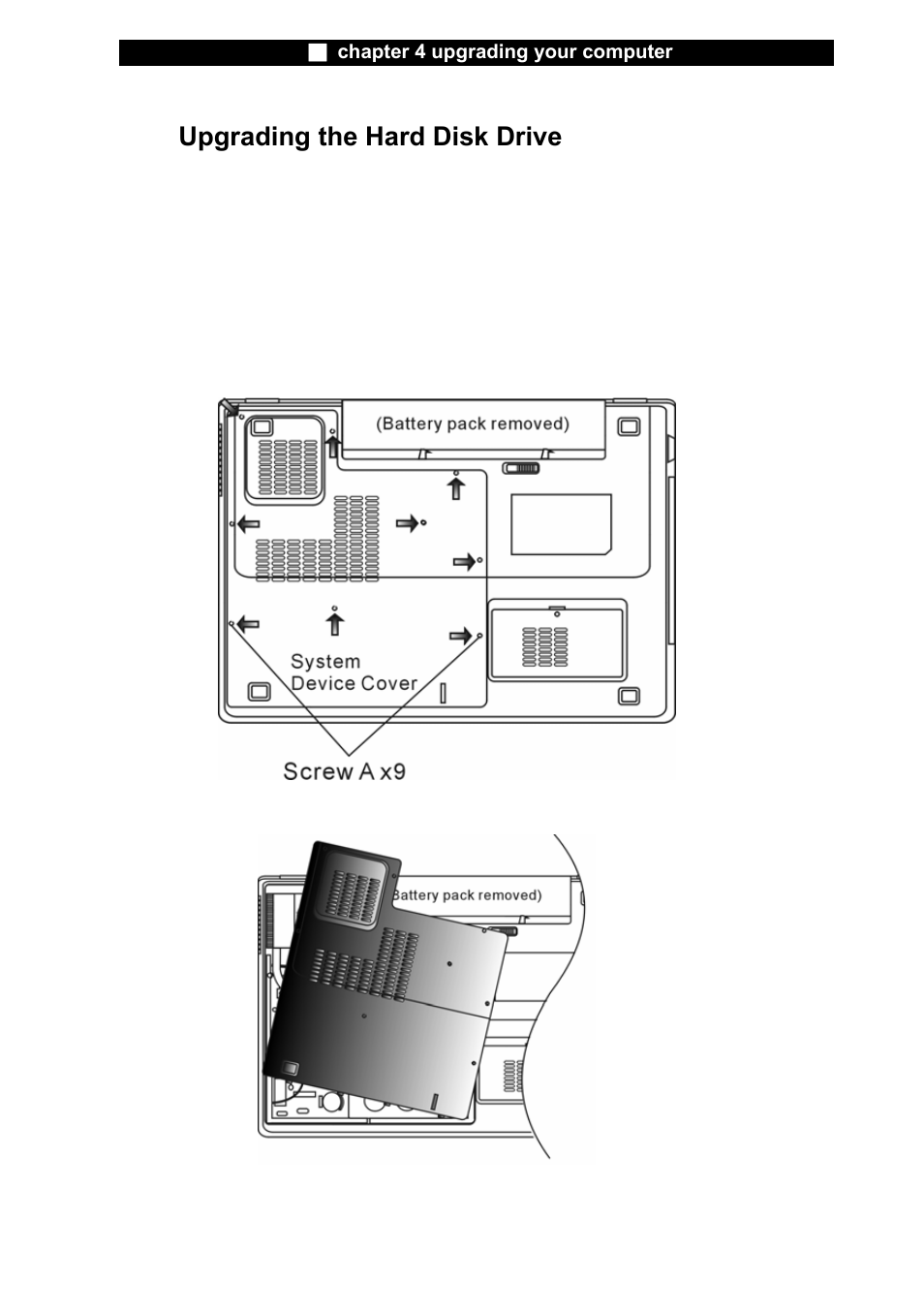 Upgrading the hard disk drive | Elitegroup L51AI v.4 User Manual | Page 3 / 17