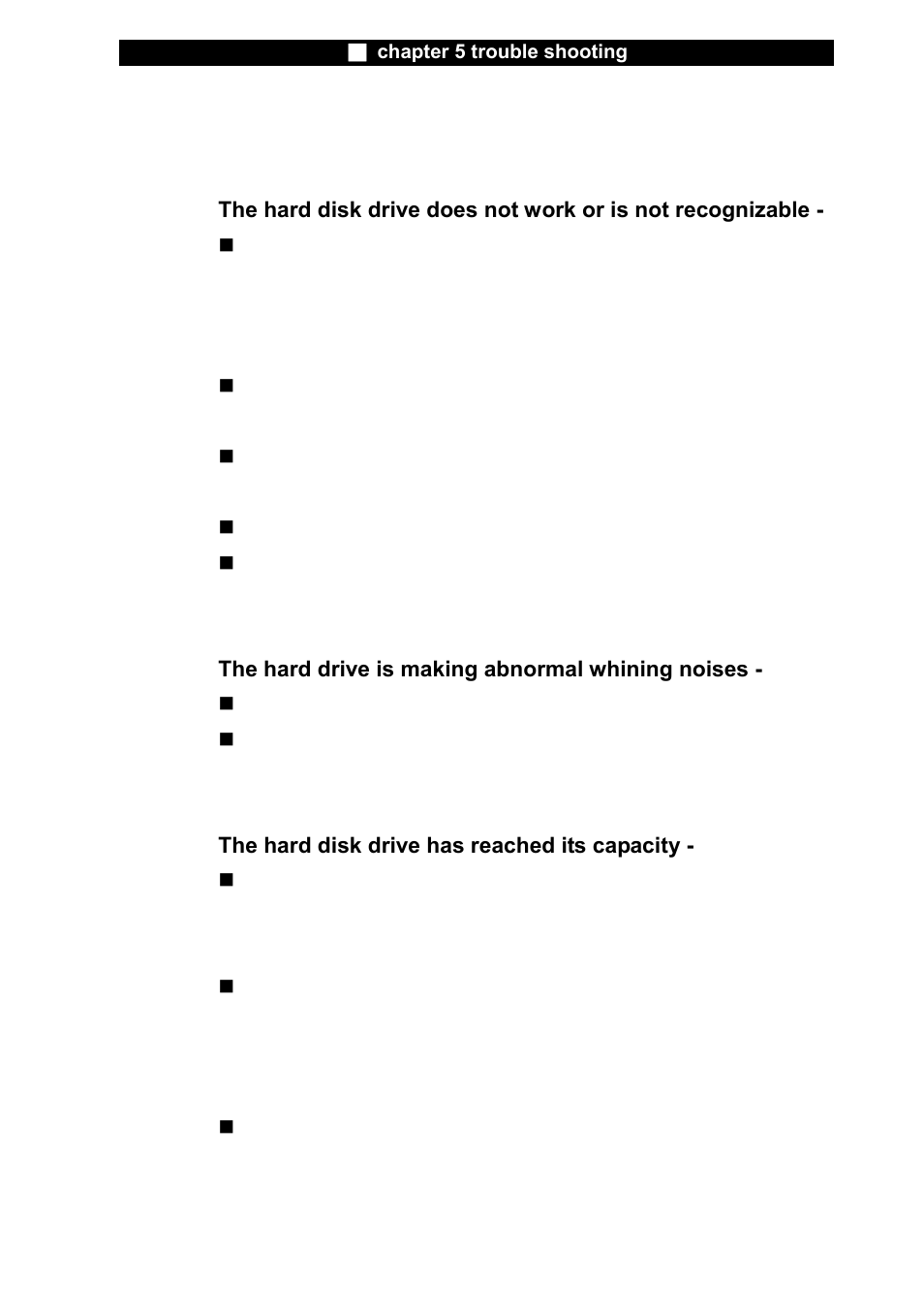 Hard disk problems | Elitegroup L51AI v.5 User Manual | Page 5 / 15