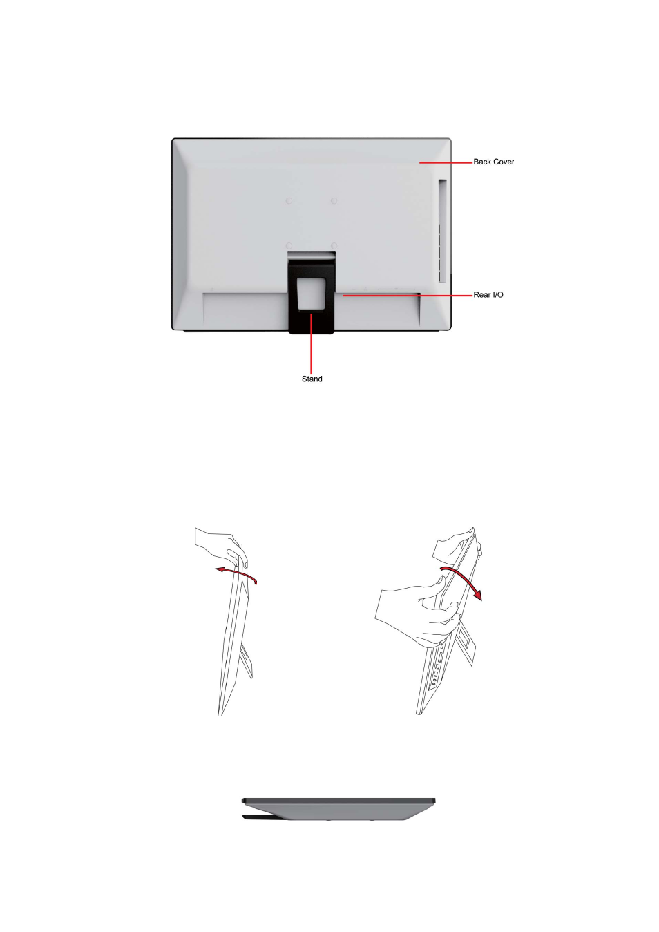 Introducing the pc, 4 back view | Elitegroup V20 (V1.0) User Manual | Page 11 / 60