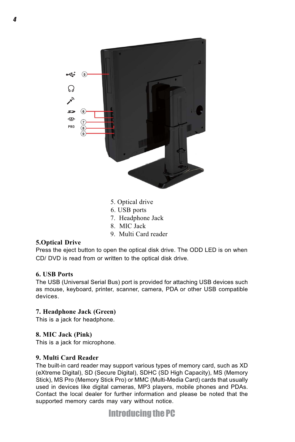 Introducing the pc | Elitegroup G11 ID4 System User Manual | Page 10 / 22