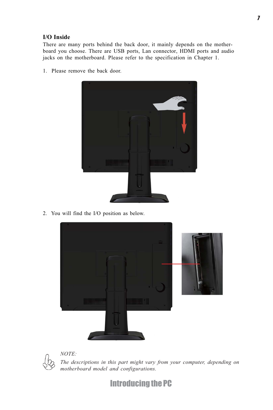 Introducing the pc | Elitegroup G11 ID4 System User Manual | Page 13 / 22