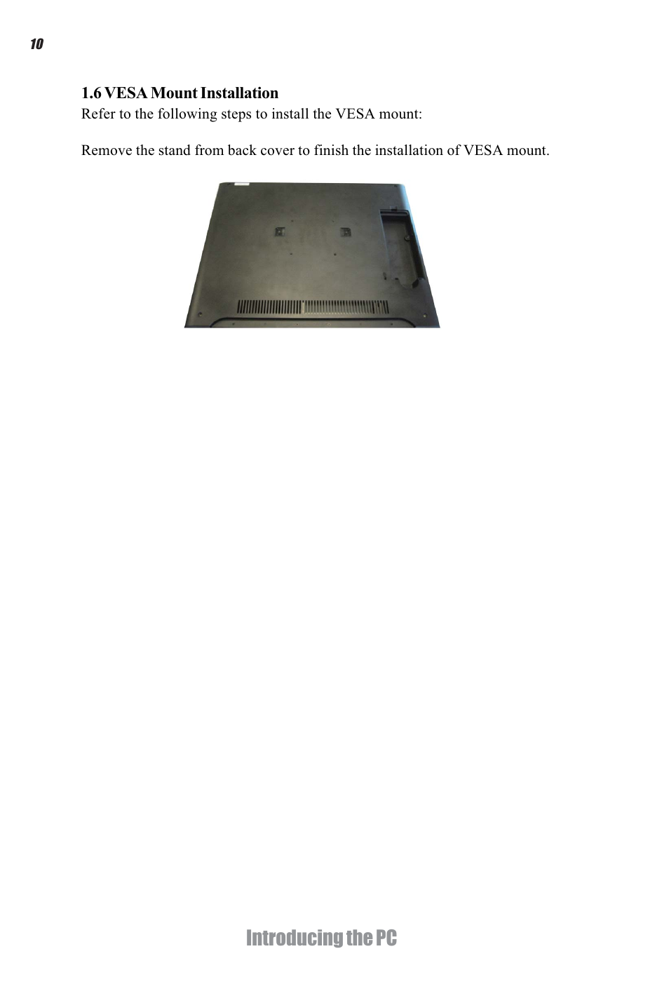 Introducing the pc | Elitegroup G11 ID4 System User Manual | Page 16 / 22