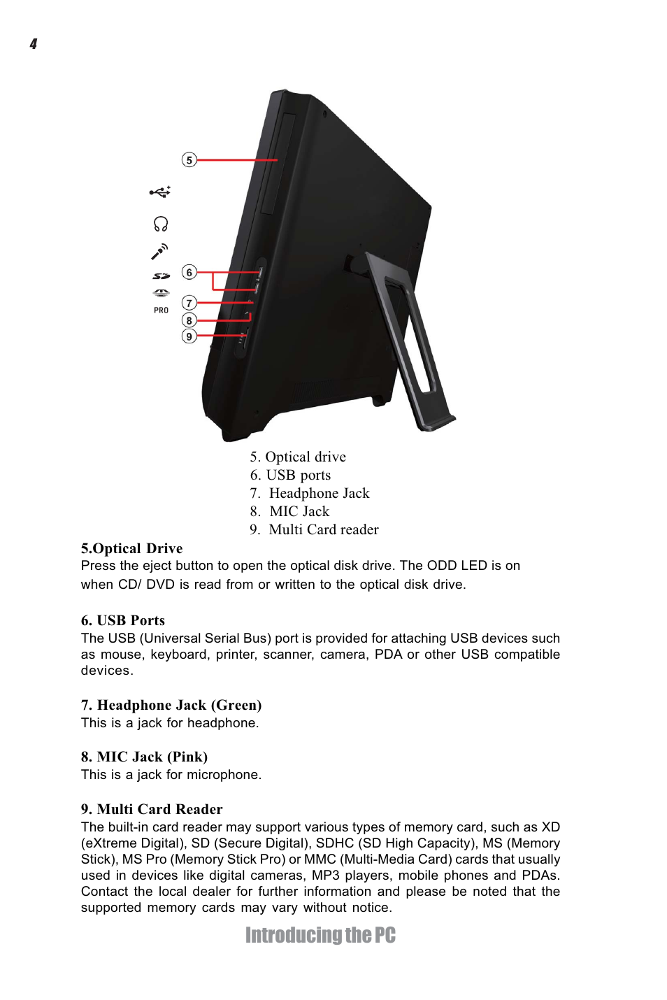 Introducing the pc | Elitegroup G11 ID2 System User Manual | Page 10 / 22