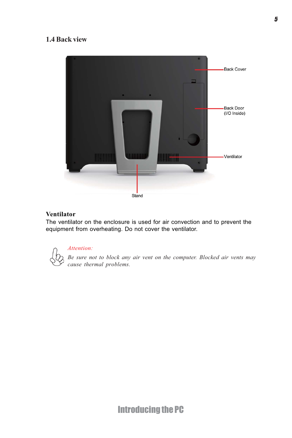 Introducing the pc | Elitegroup G11 ID2 System User Manual | Page 11 / 22