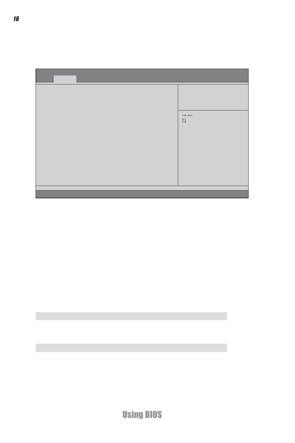 Using bios, Pc health status | Elitegroup DS110 (V1.0) User Manual | Page 22 / 44