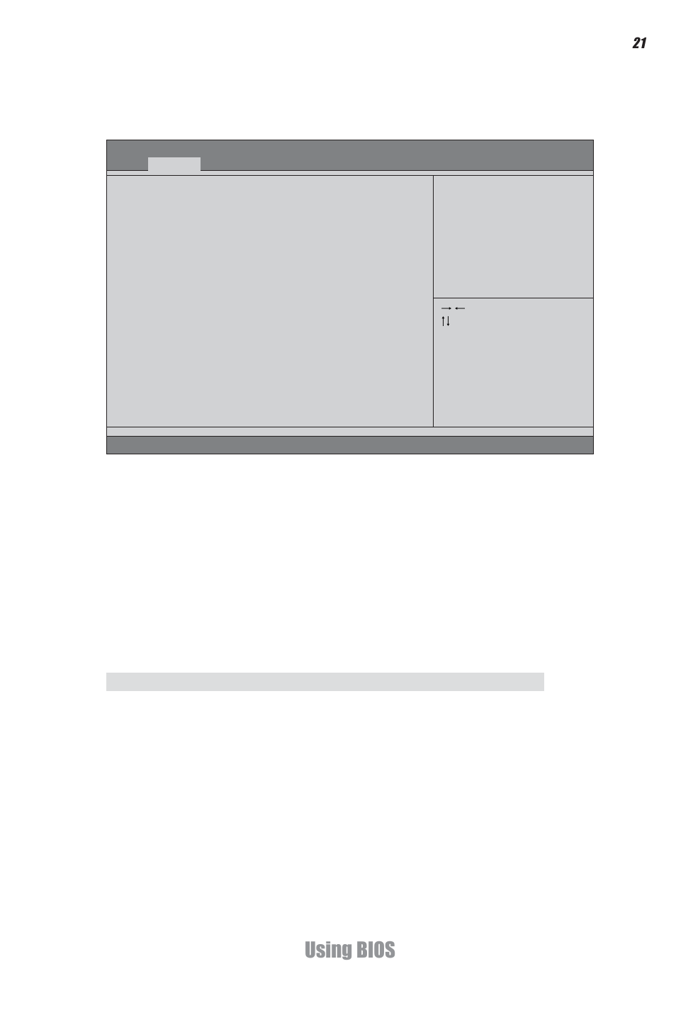 Using bios, Usb configuration | Elitegroup DS110 (V1.0) User Manual | Page 27 / 44