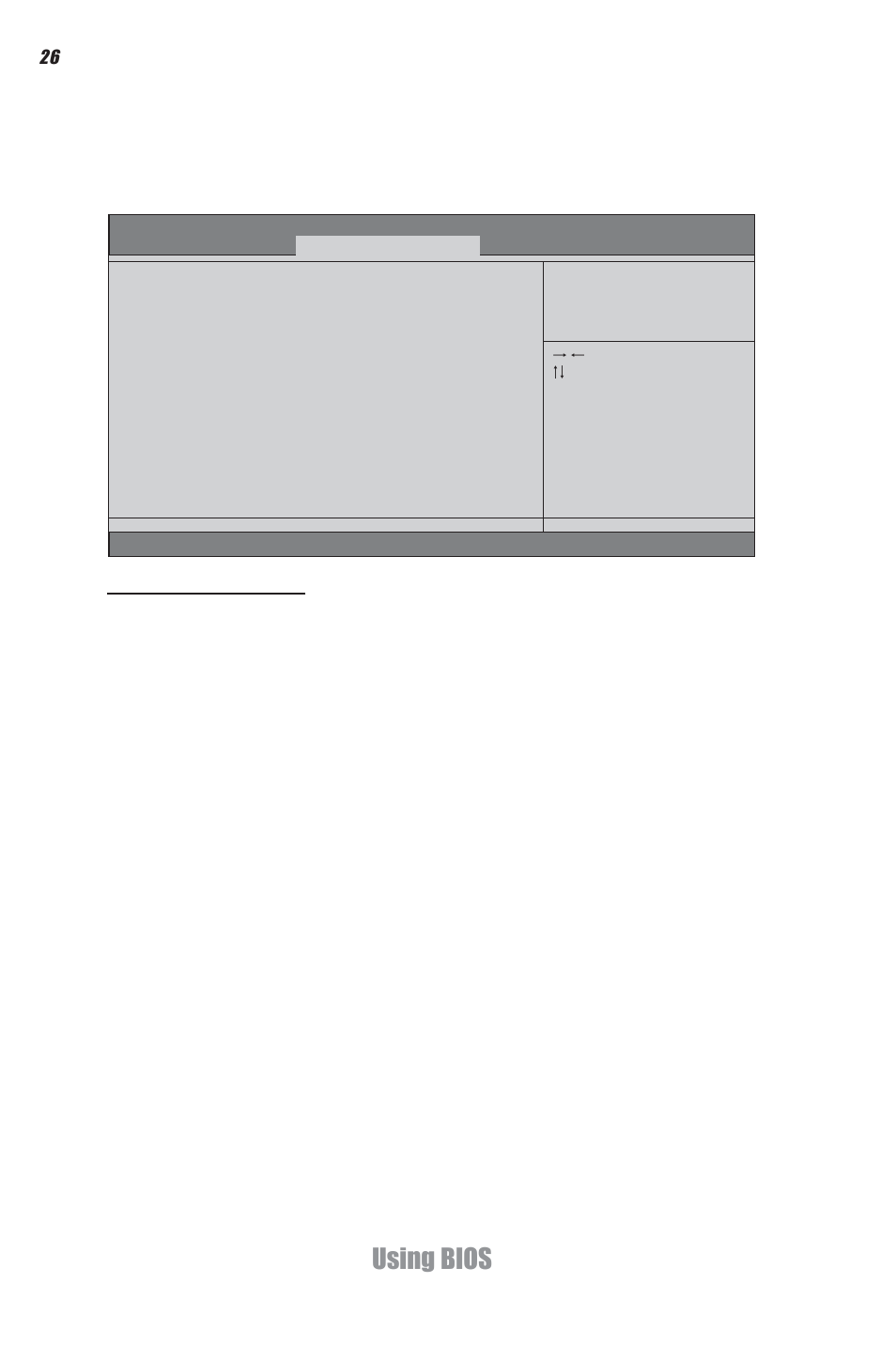 Using bios, Frequency/voltage control menu | Elitegroup DS110 (V1.0) User Manual | Page 32 / 44