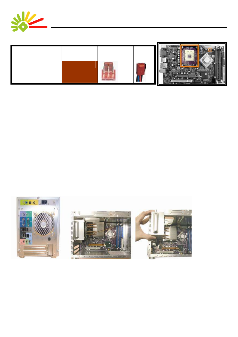 Installing the cpu | Elitegroup EZ-Buddie2 D21 I4-3 Install v.3 User Manual | Page 5 / 15