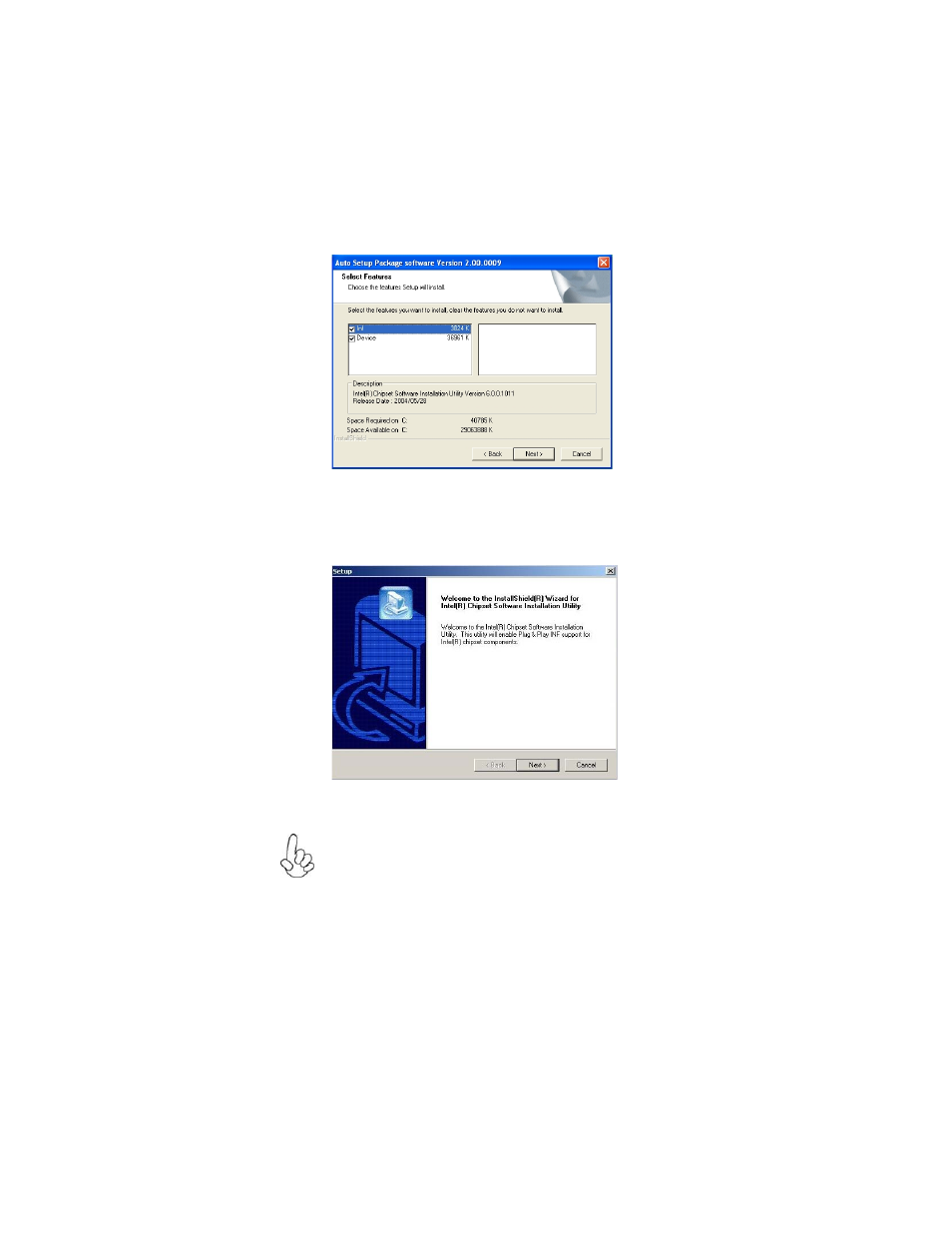 Using the motherboard software | Elitegroup MD100/MD110 (V1.0) Manual User Manual | Page 42 / 45