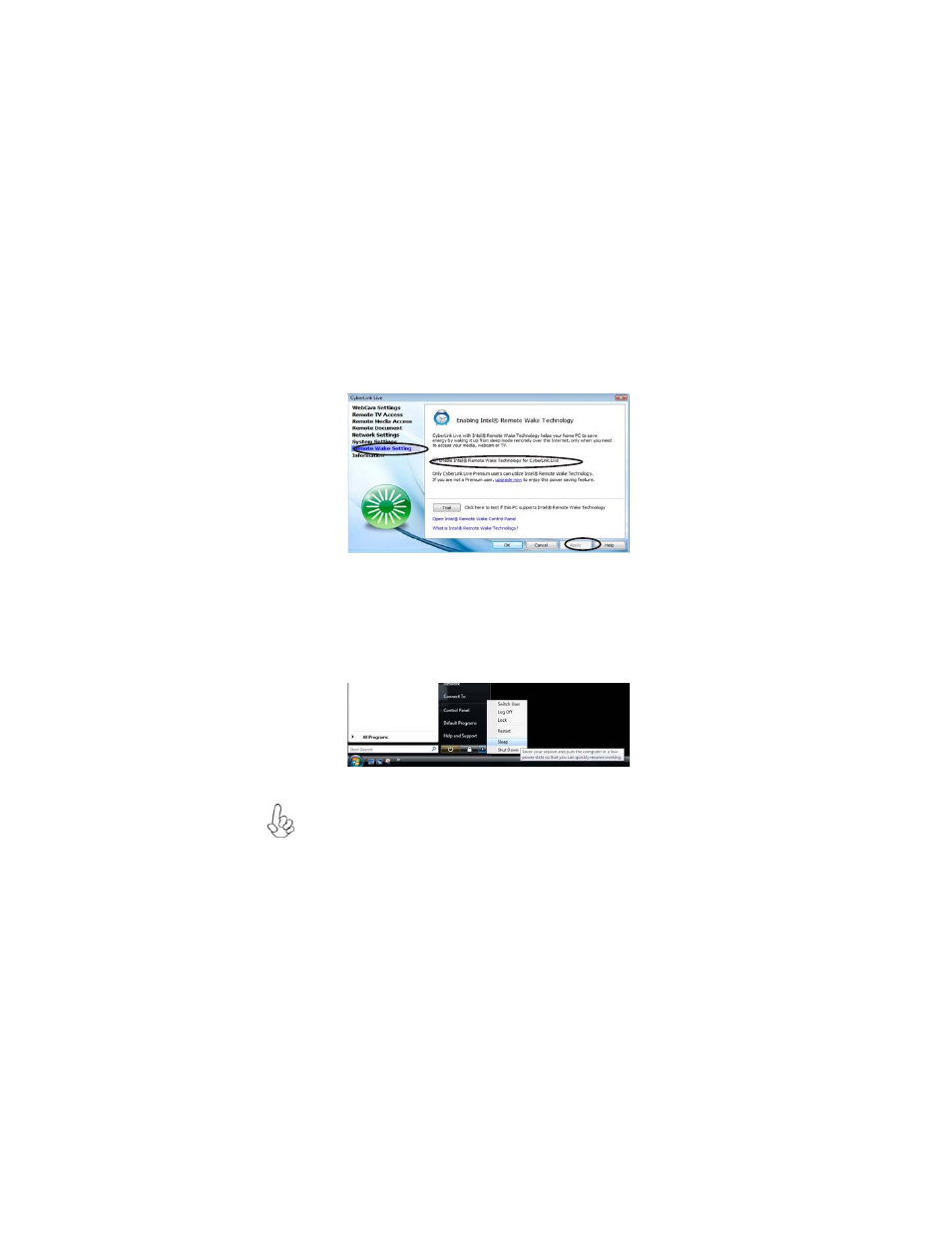 Intel, Remote wake technology | Elitegroup MD210 (V1.0) User Manual | Page 62 / 64