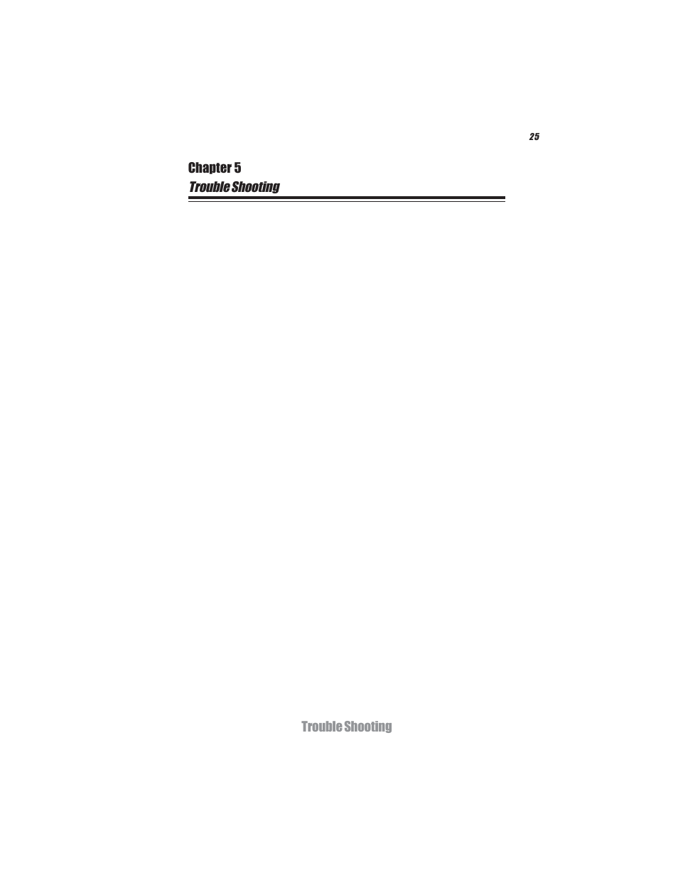 Trouble shooting, Trouble shooting chapter 5, Start up problems during assembly | Elitegroup MS110 (V1.0) User Manual | Page 32 / 35