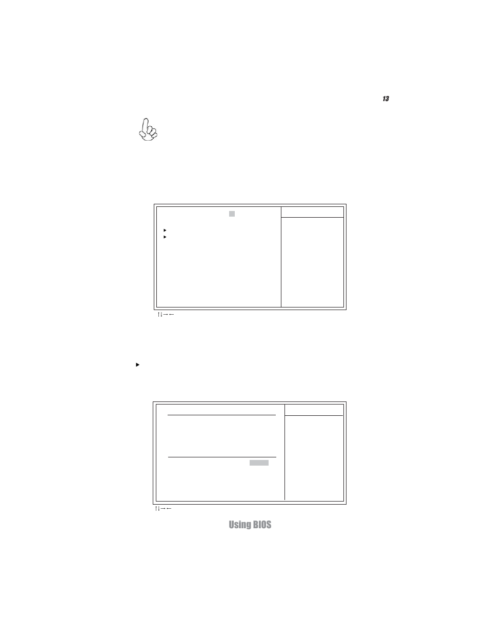 Using bios, Standard cmos setup | Elitegroup MS200 (V1.0) User Manual | Page 20 / 39