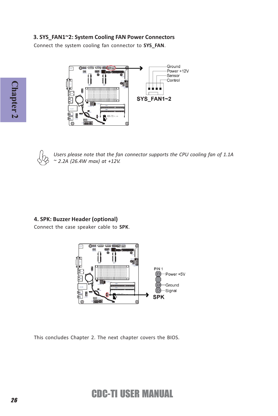 Cdc-ti user manual, Chapter 2 | Elitegroup CDC-TI (V1.0A) User Manual | Page 30 / 64