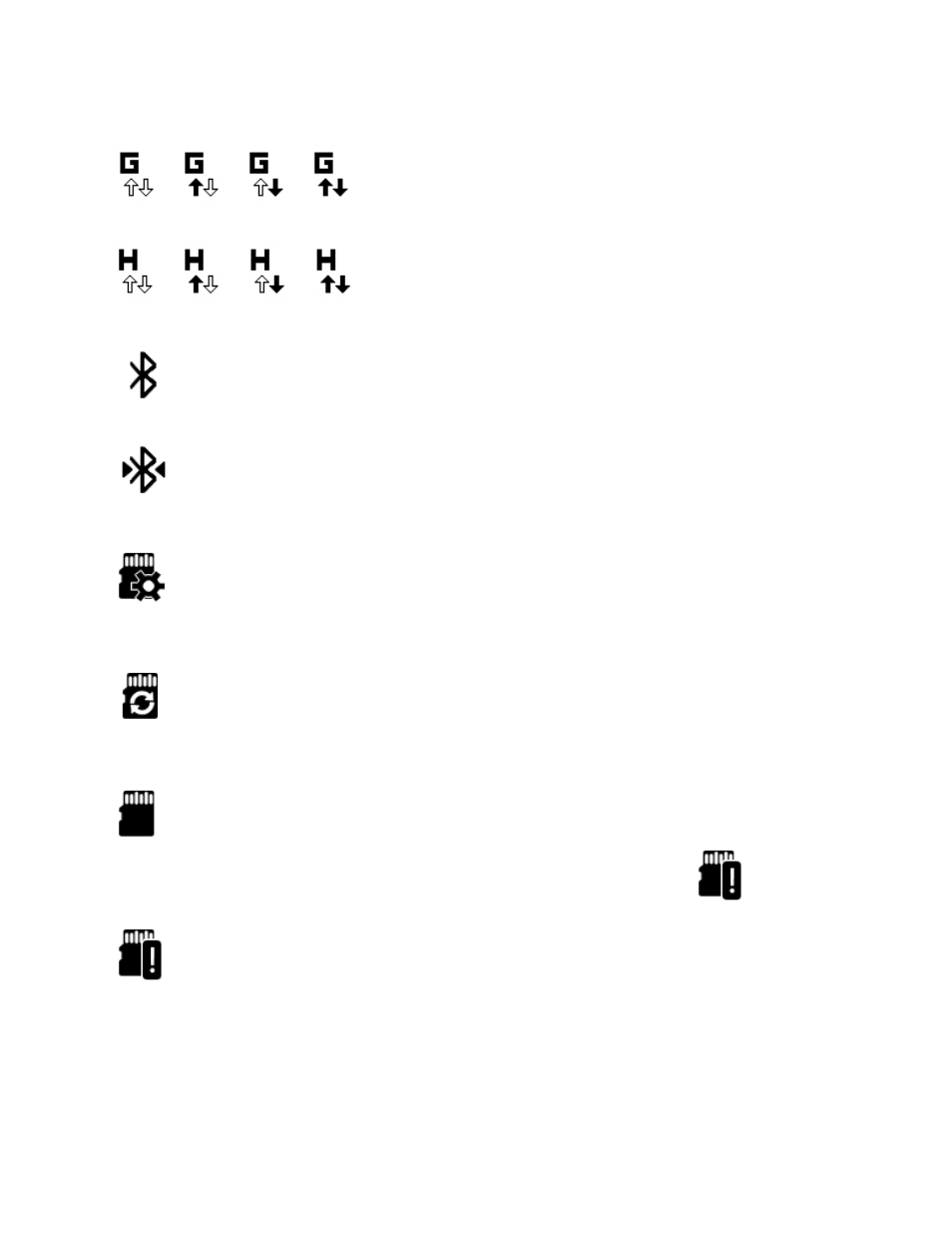 4 bluetooth status, 5 sd card status, 3 home screen menu | Bluetooth status, Sd card status, Home screen menu | Elitegroup EB-800C User Manual | Page 24 / 115