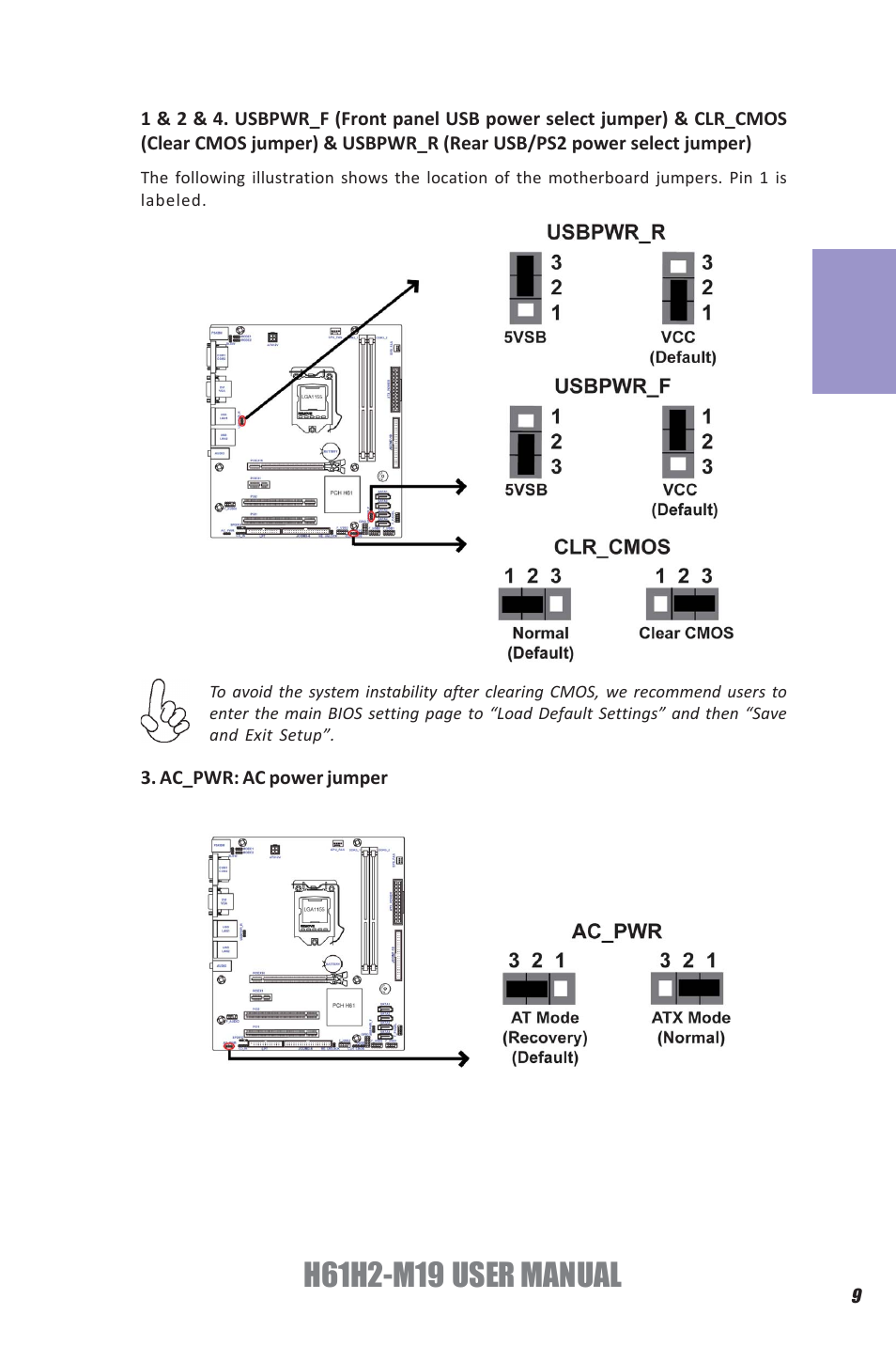 Chapter 2 | Elitegroup H61H2-M19 (V1.0) User Manual | Page 13 / 88