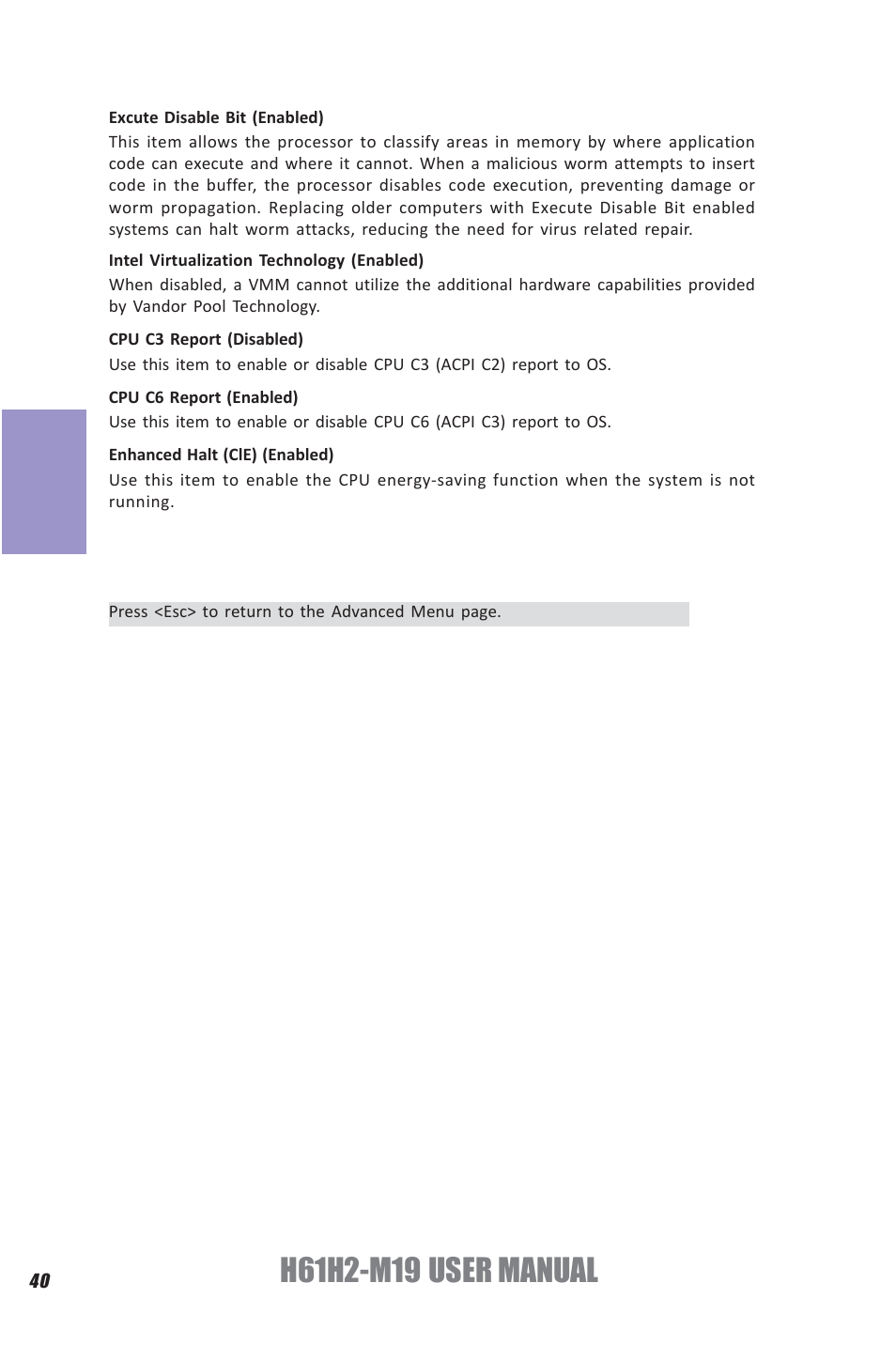 Chapter 3 | Elitegroup H61H2-M19 (V1.0) User Manual | Page 44 / 88