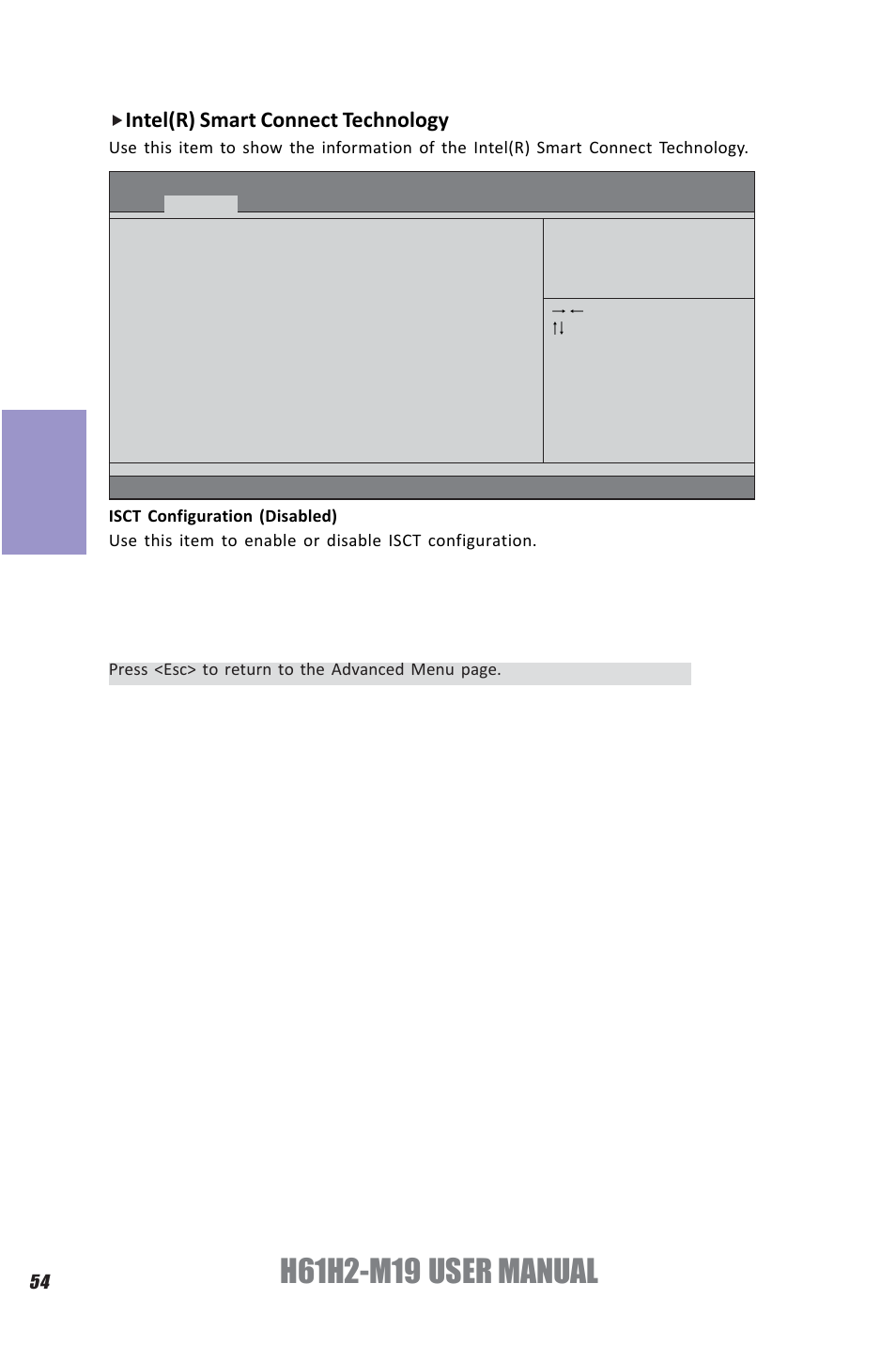 Chapter 3, Intel(r) smart connect technology | Elitegroup H61H2-M19 (V1.0) User Manual | Page 58 / 88