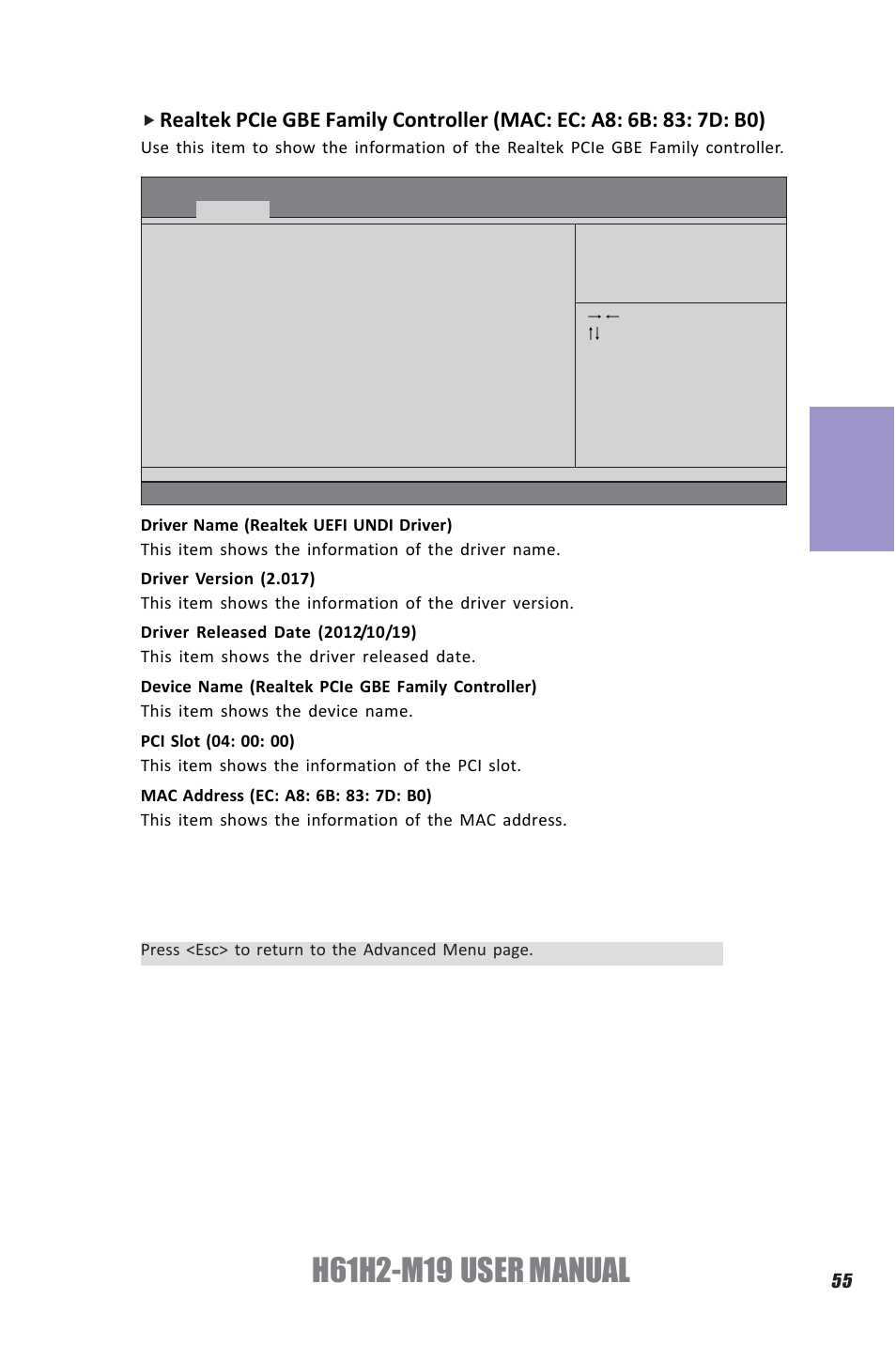 Chapter 3 | Elitegroup H61H2-M19 (V1.0) User Manual | Page 59 / 88