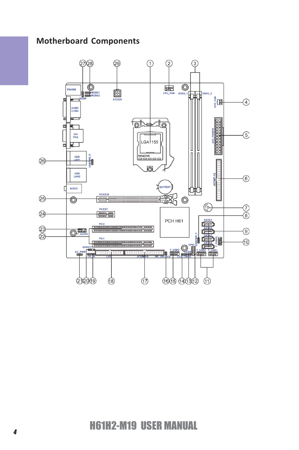 Elitegroup H61H2-M19 (V1.0) User Manual | Page 8 / 88