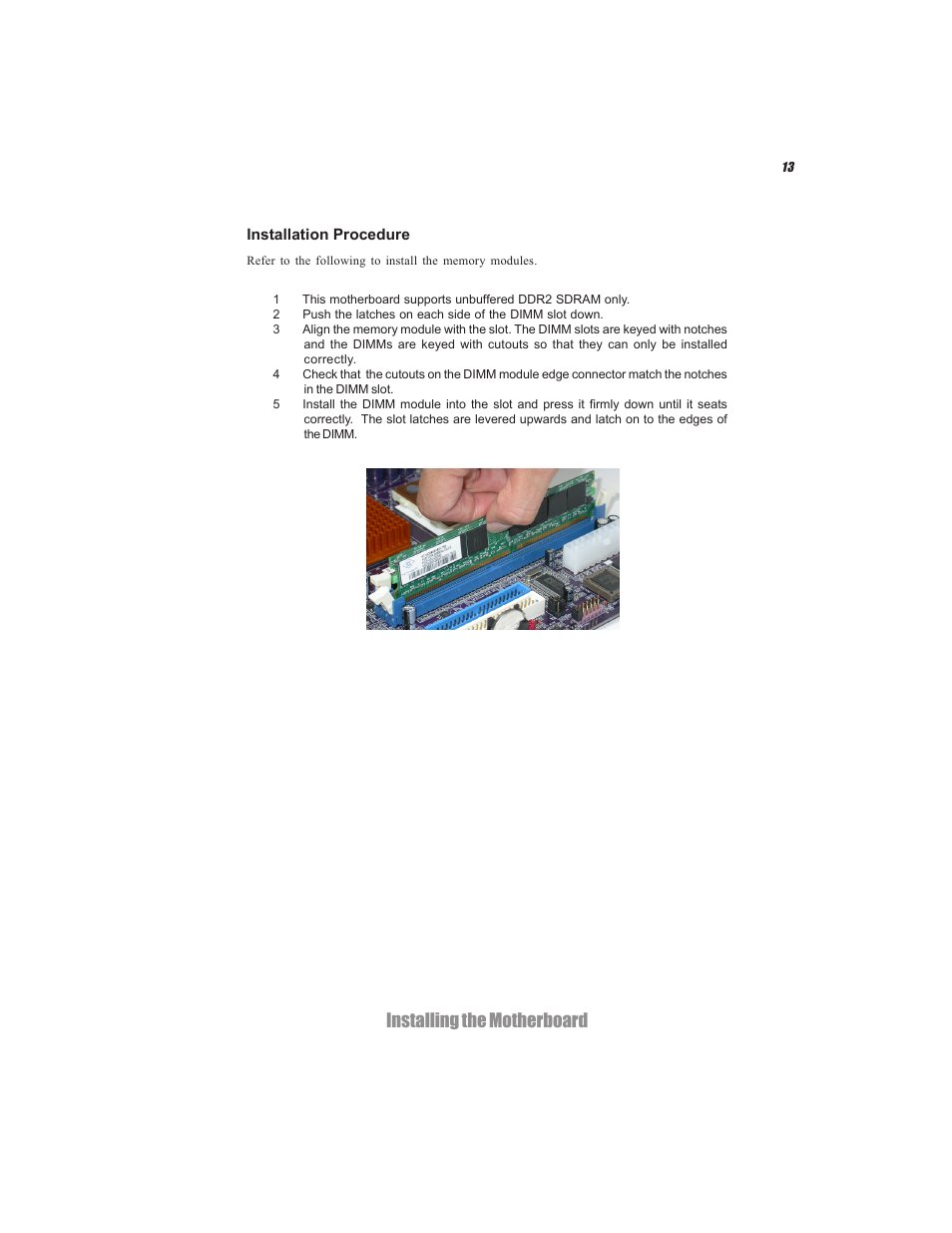 Installing the motherboard | Elitegroup C7VCM2 (V1.0) User Manual | Page 19 / 56