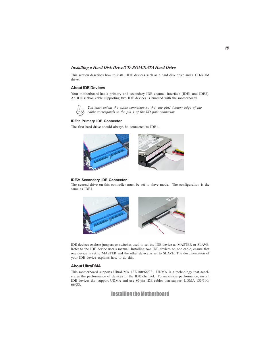 Installing the motherboard | Elitegroup C7VCM2 (V1.0) User Manual | Page 21 / 56