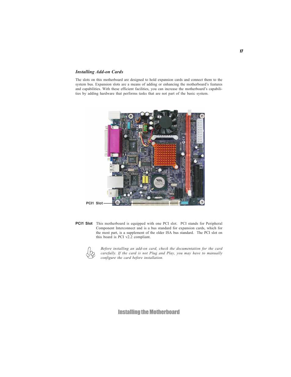 Installing the motherboard | Elitegroup C7VCM2 (V1.0) User Manual | Page 23 / 56