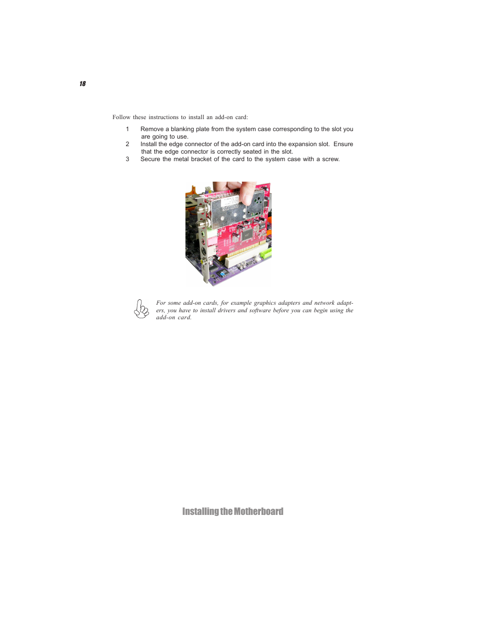 Installing the motherboard | Elitegroup C7VCM2 (V1.0) User Manual | Page 24 / 56