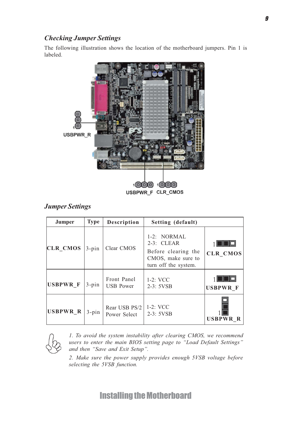 Installing the motherboard | Elitegroup CDC-I (V1.0) User Manual | Page 13 / 56