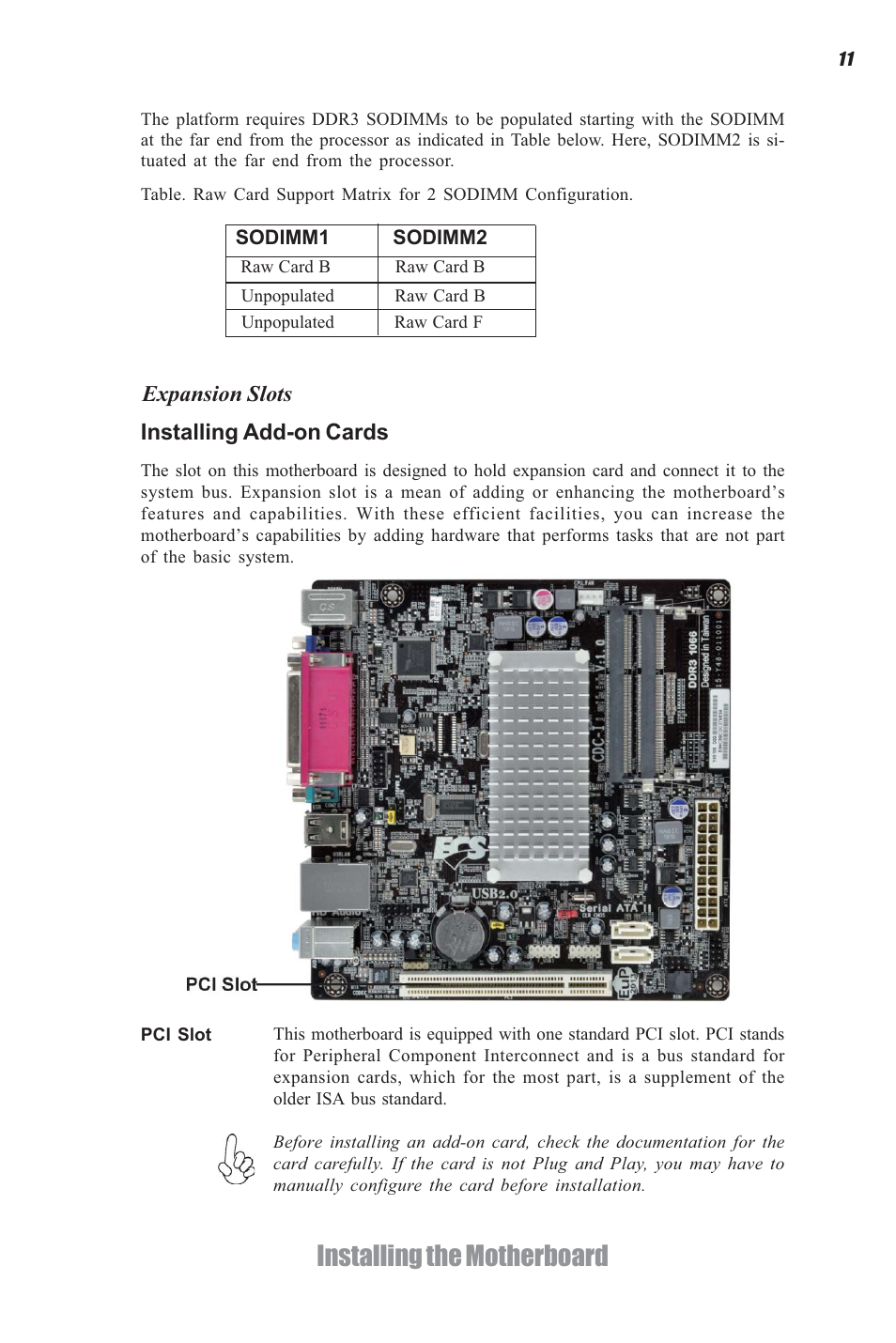 Installing the motherboard | Elitegroup CDC-I (V1.0) User Manual | Page 15 / 56