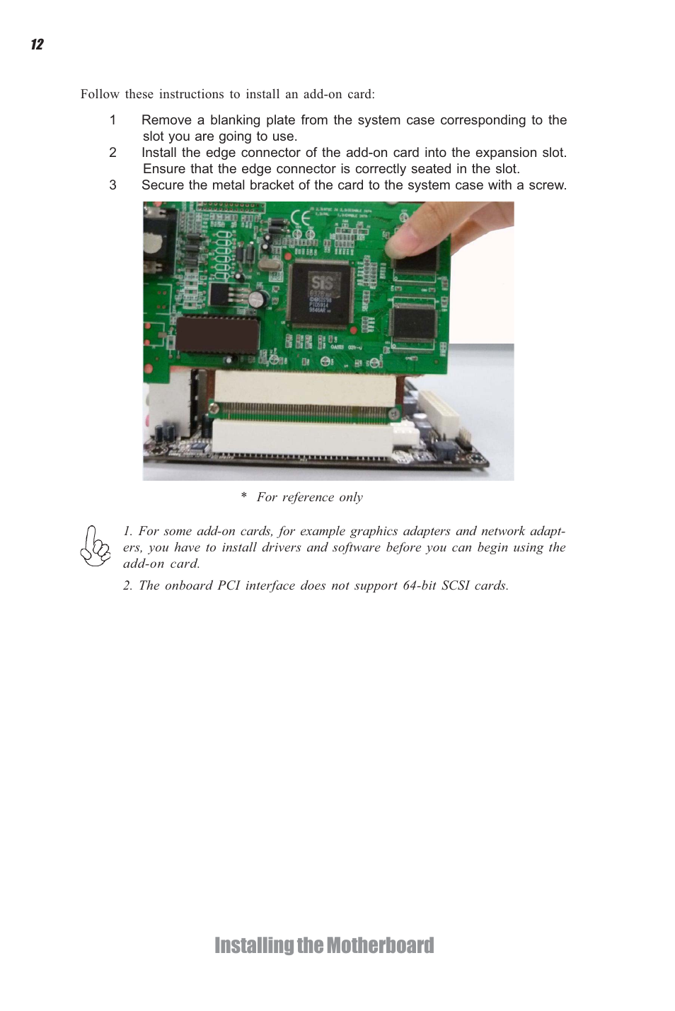 Installing the motherboard | Elitegroup CDC-I (V1.0) User Manual | Page 16 / 56