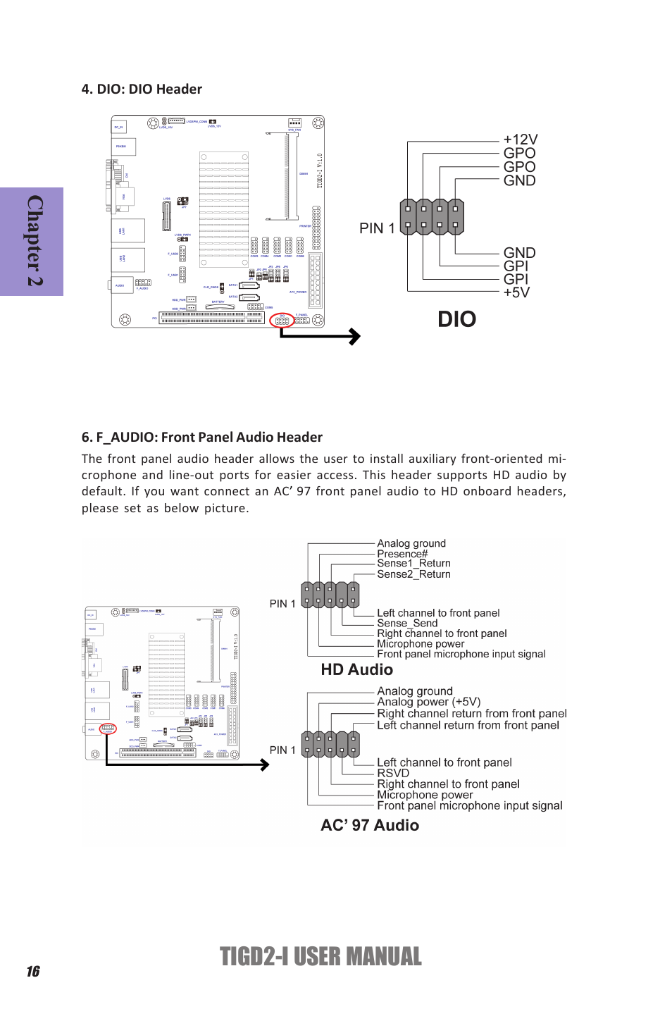 Tigd2-i user manual, Chapter 2 | Elitegroup TIGD2-I (V1.0) User Manual | Page 20 / 54