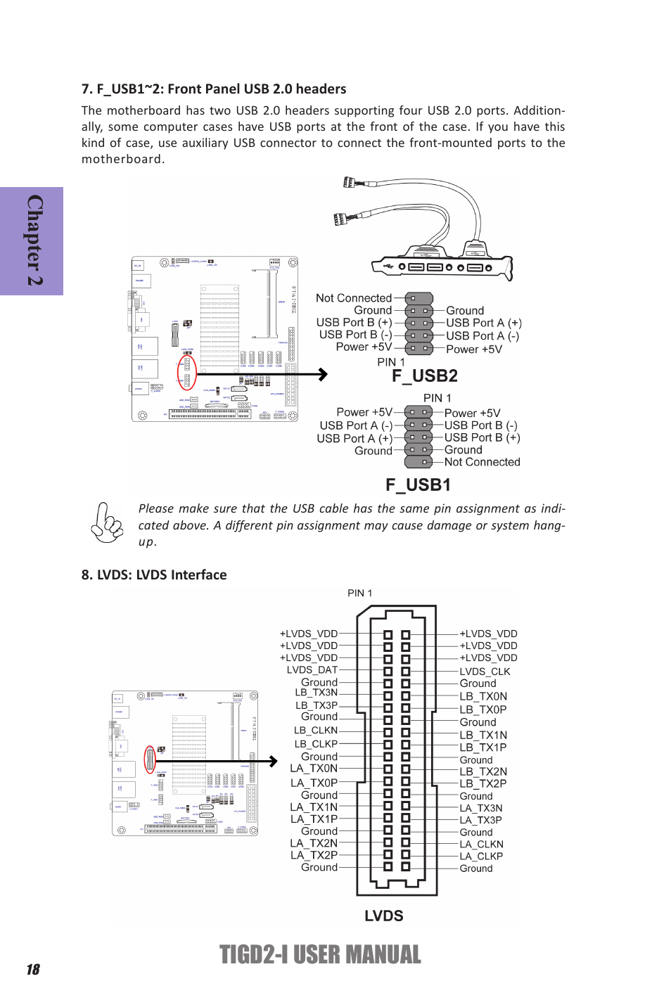 Tigd2-i user manual, Chapter 2 | Elitegroup TIGD2-I (V1.0) User Manual | Page 22 / 54