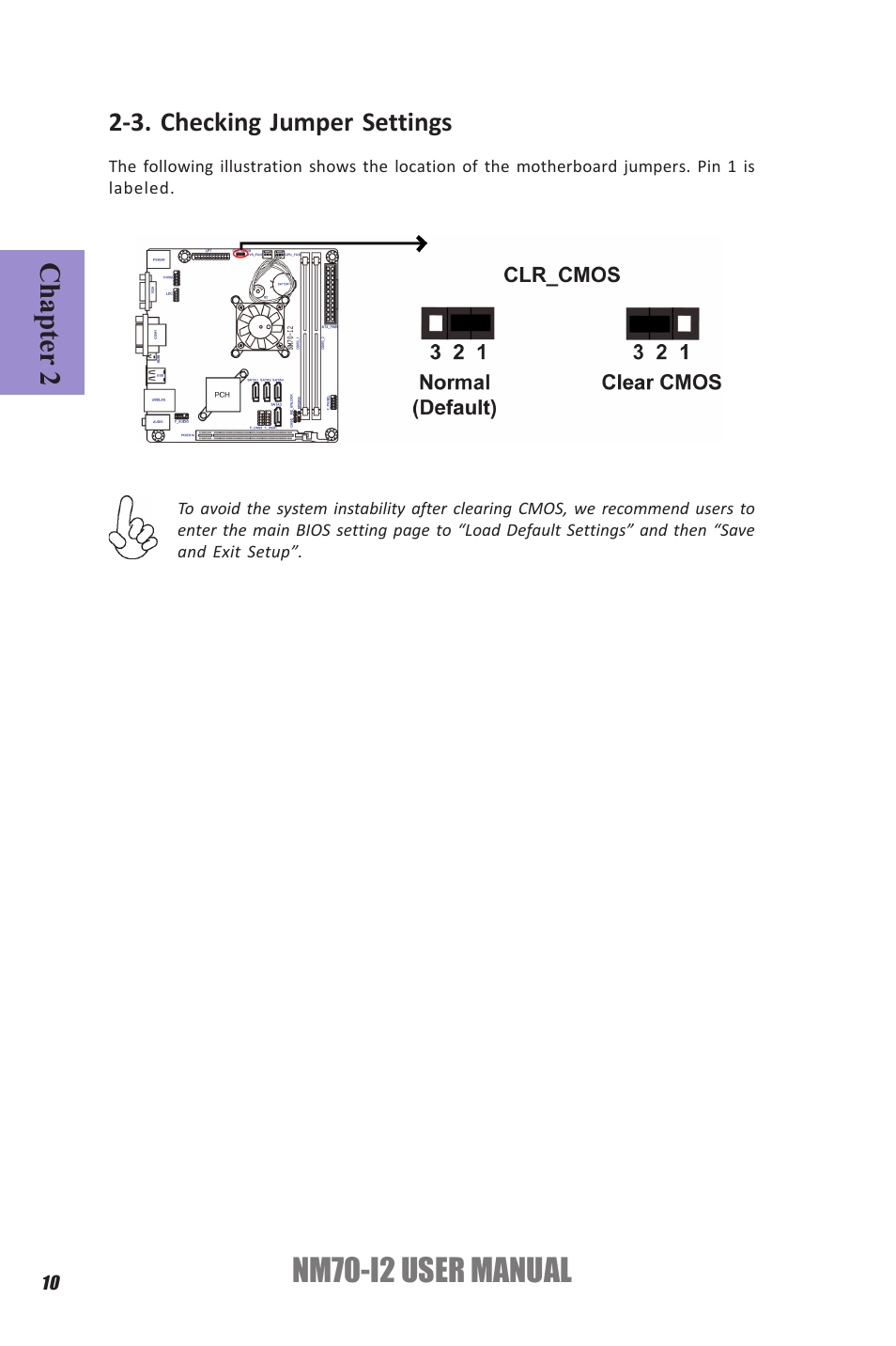 Nm70-i2 user manual, Chapter 2 | Elitegroup NM70-I2 (V1.0) User Manual | Page 14 / 66