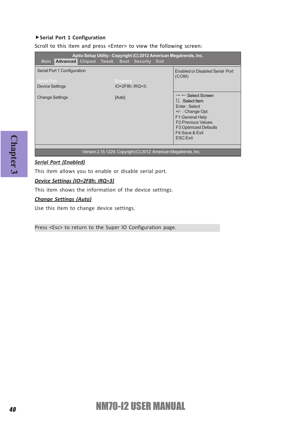 Nm70-i2 user manual, Chapter 3 | Elitegroup NM70-I2 (V1.0) User Manual | Page 44 / 66