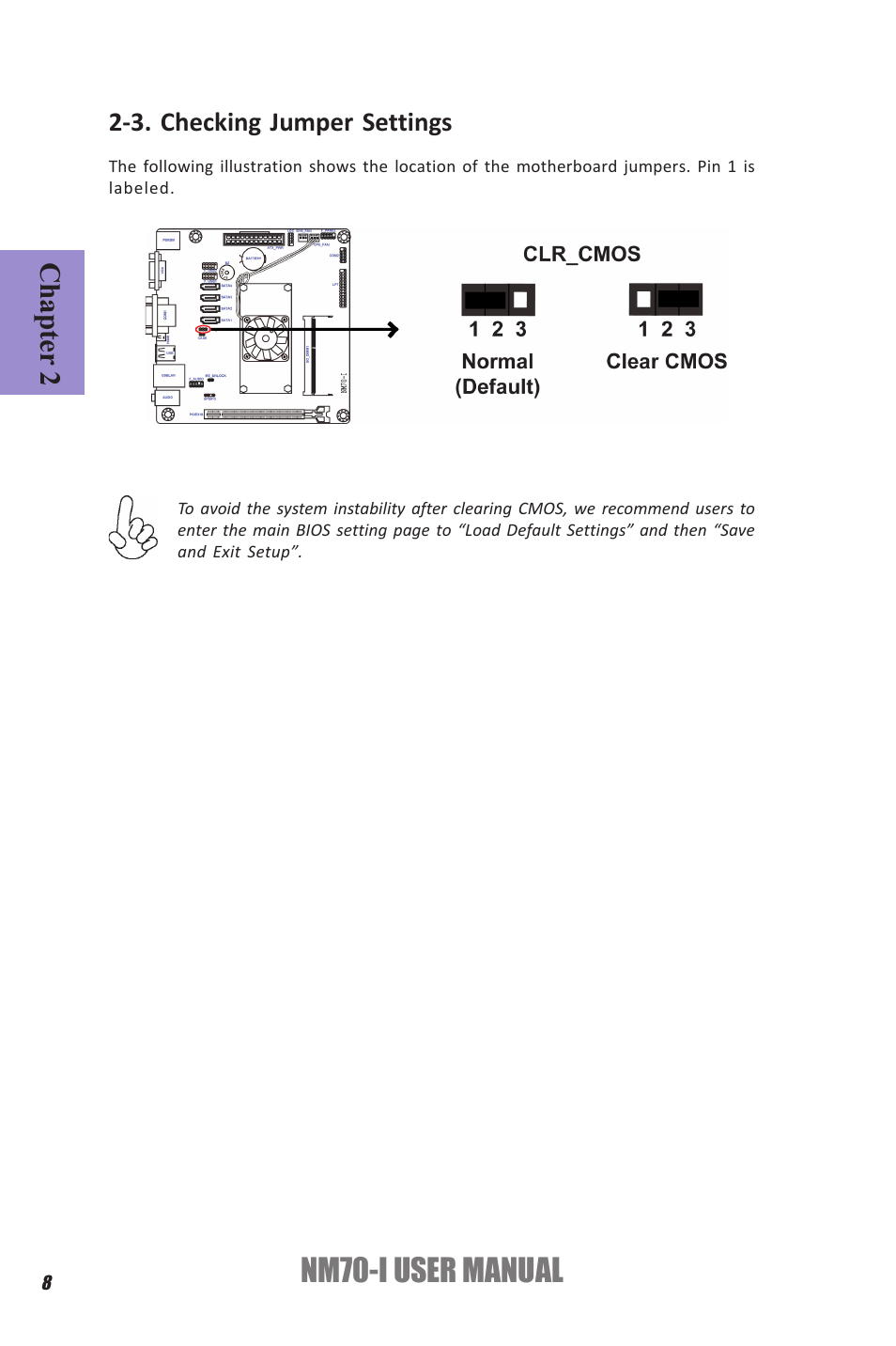 Nm70-i user manual, Chapter 2 | Elitegroup NM70-I (V1.0) User Manual | Page 12 / 64