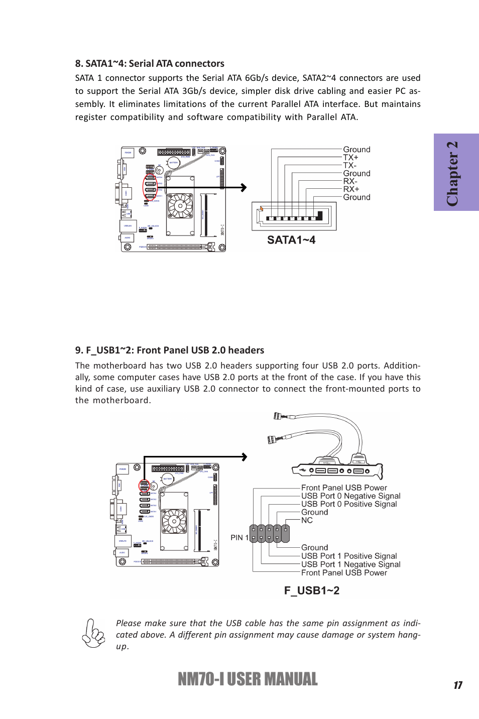 Nm70-i user manual, Chapter 2 | Elitegroup NM70-I (V1.0) User Manual | Page 21 / 64