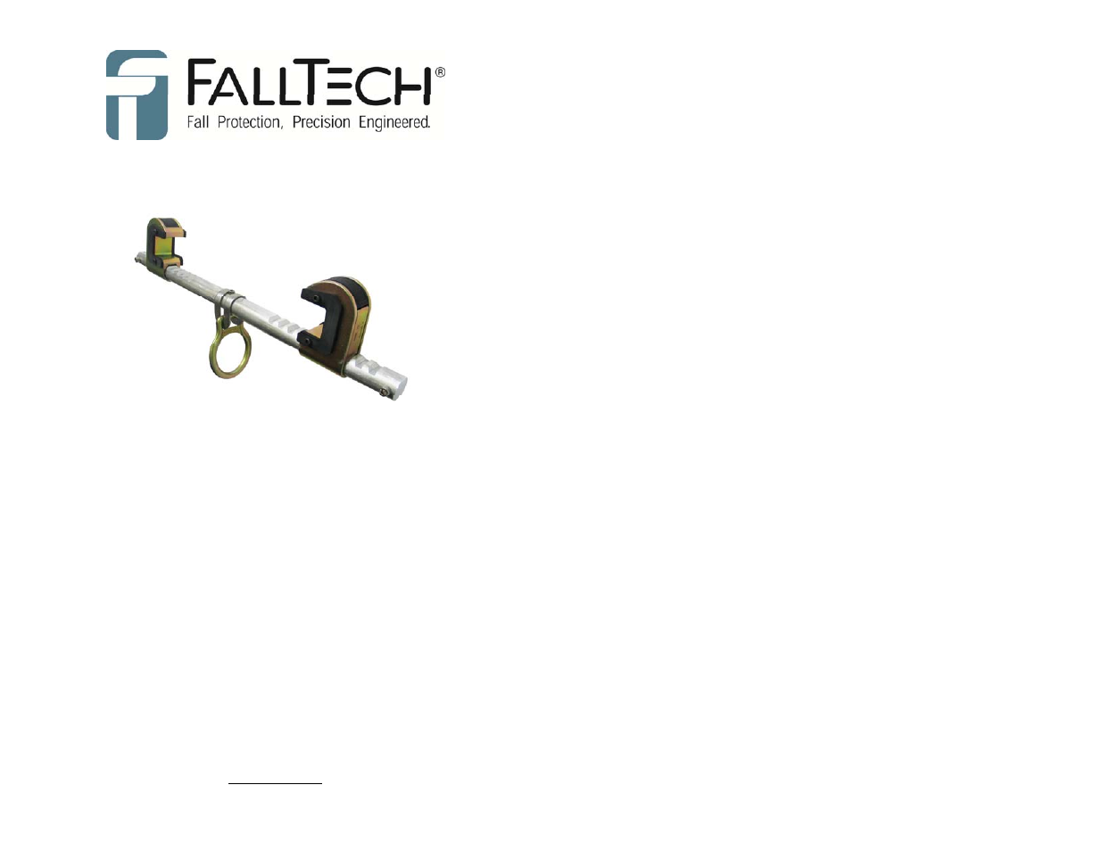 FallTech Beam Anchors User Manual | 48 pages