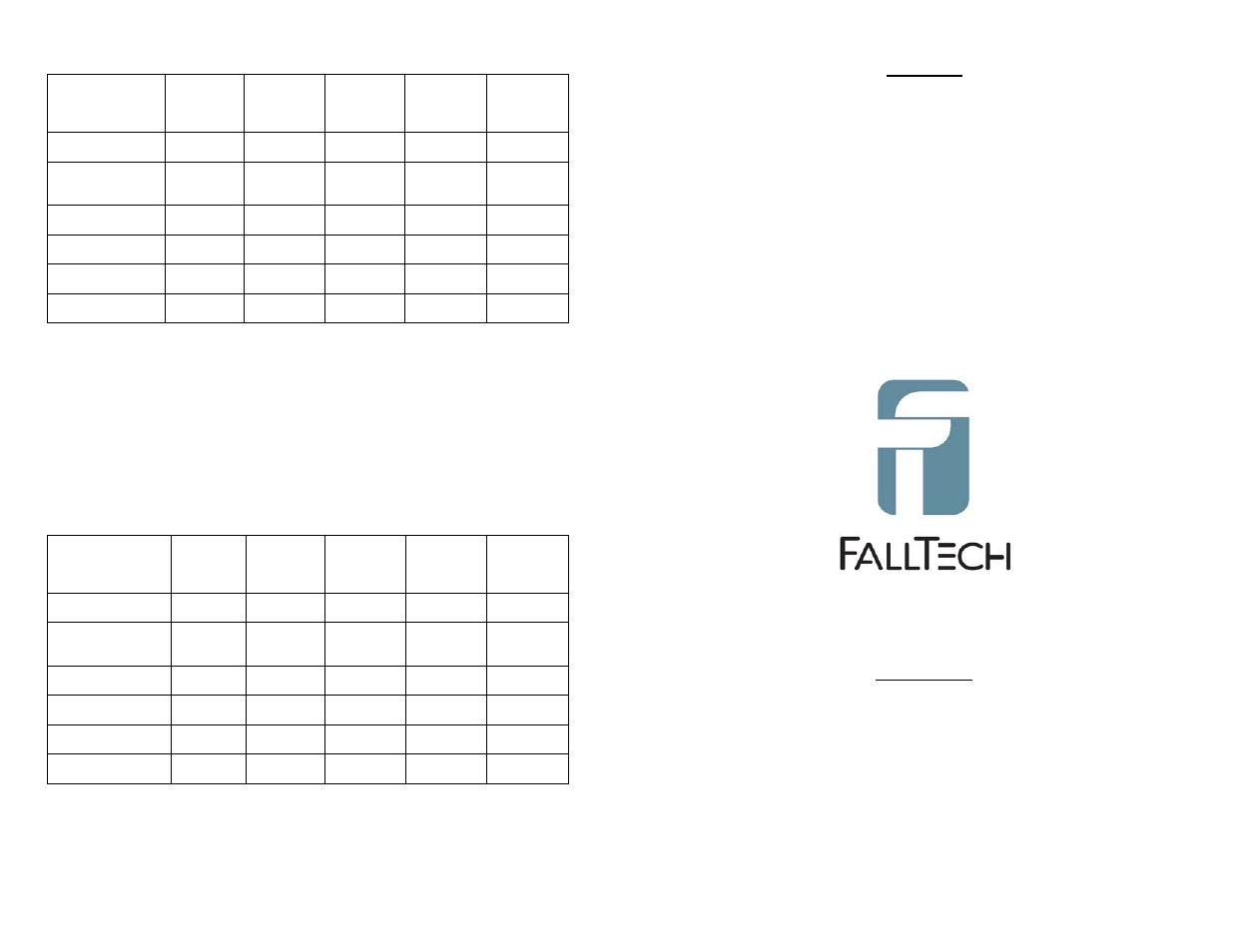 Garantía | FallTech 778100 User Manual | Page 40 / 41