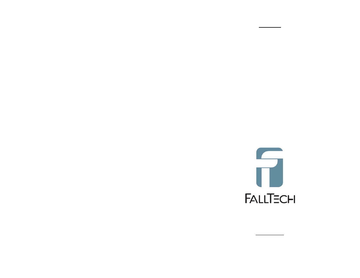 FallTech Sling Anchors User Manual | Page 52 / 52