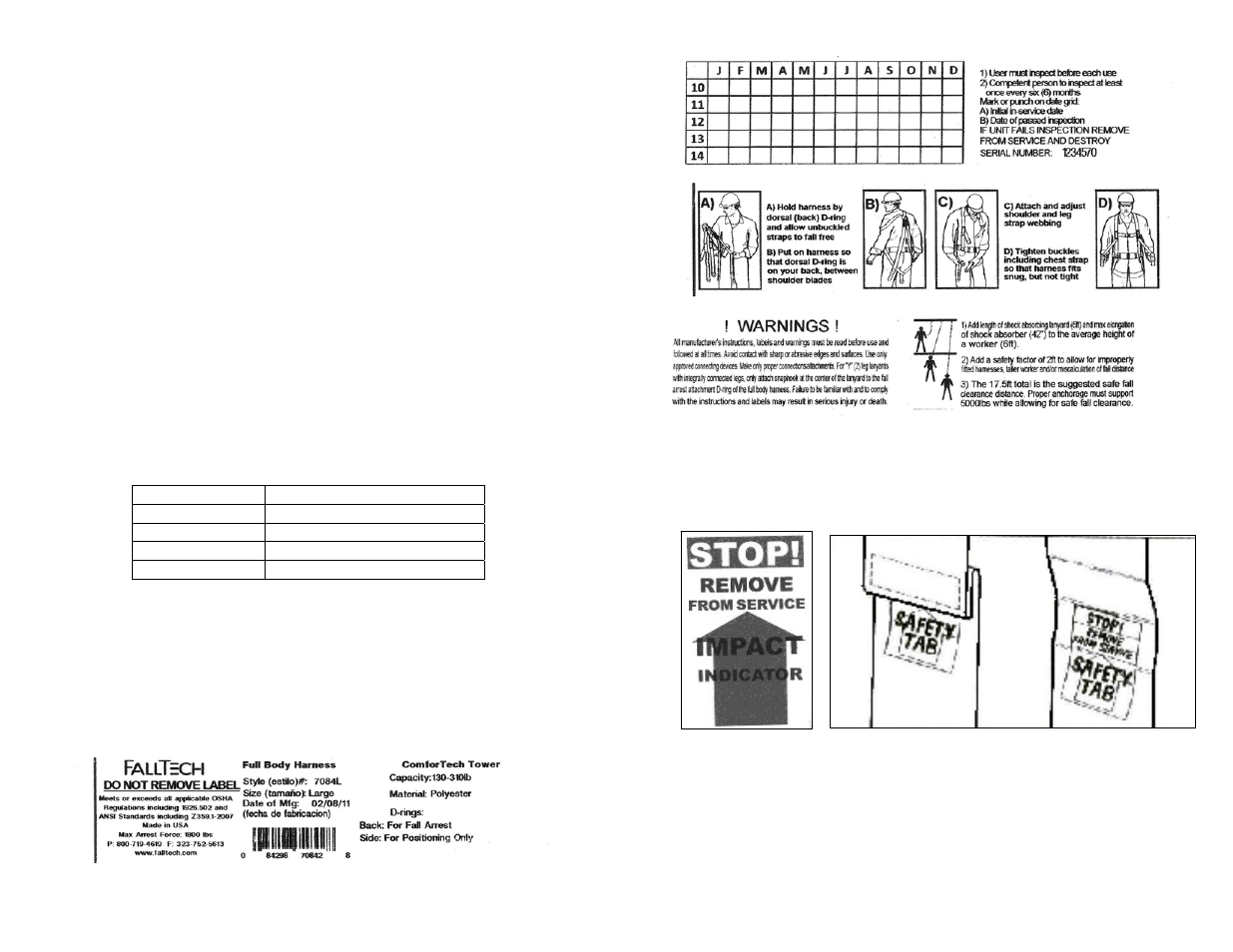 FallTech 7016PC User Manual | Page 19 / 52