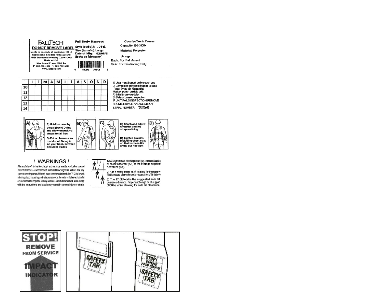 FallTech 7016PC User Manual | Page 46 / 52