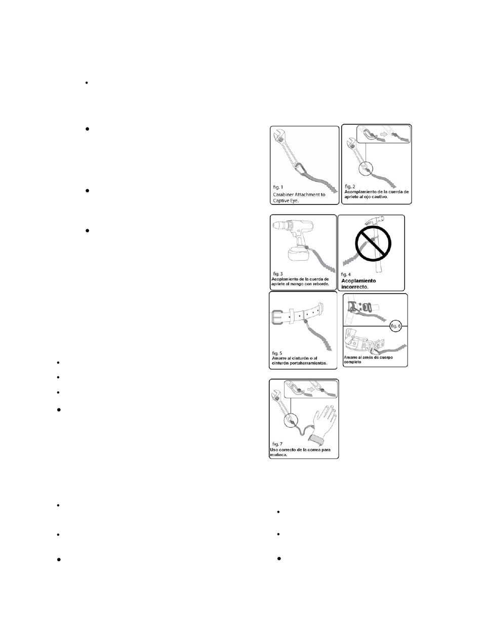 FallTech Tool Leashes User Manual | Page 4 / 5