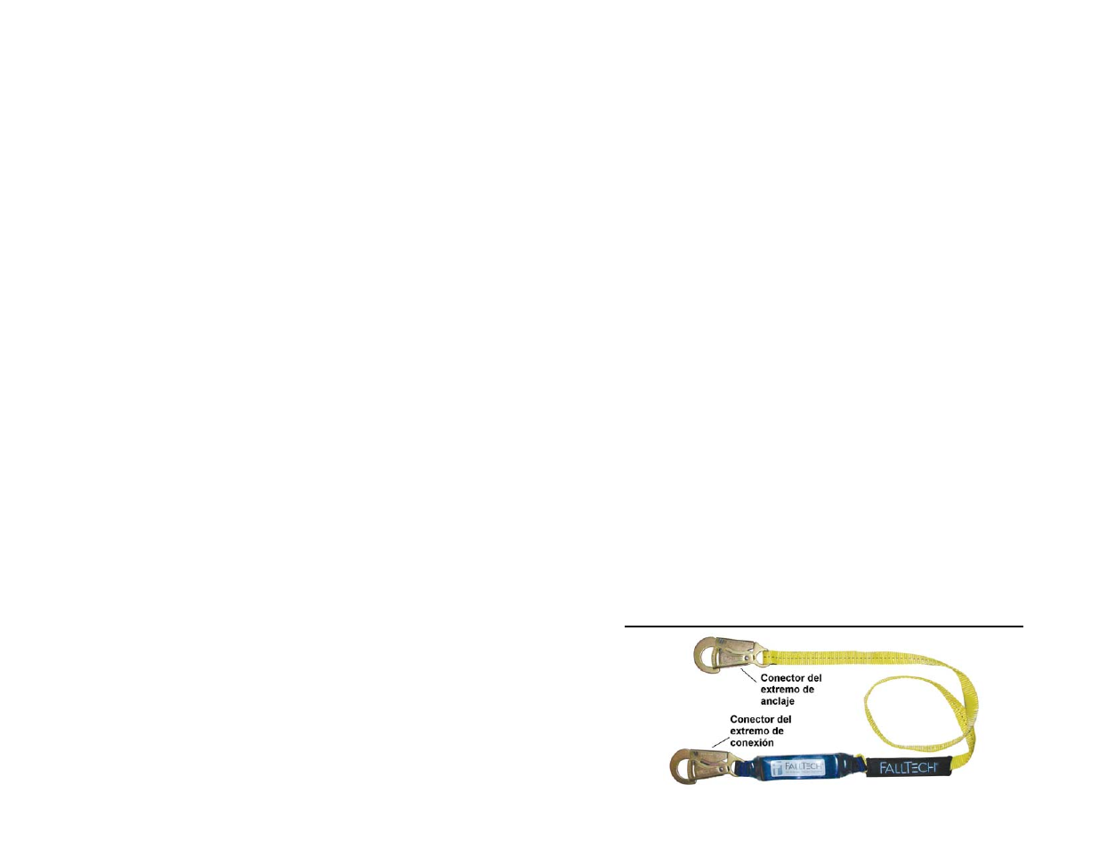FallTech Shock-Absorbing Lanyards (SAL’s) User Manual | Page 35 / 50