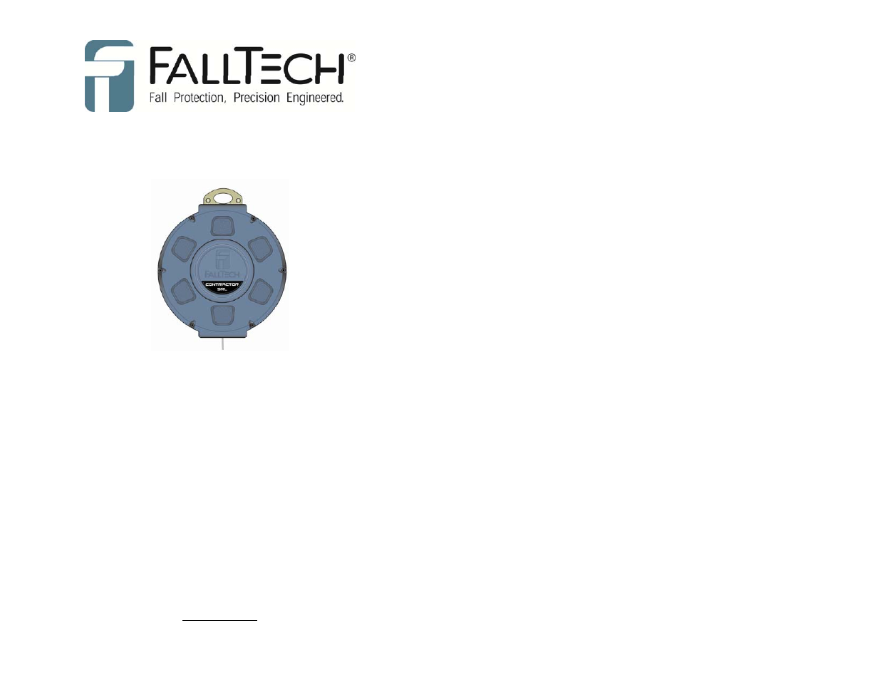 FallTech Contractor Series SRL’s User Manual | 36 pages