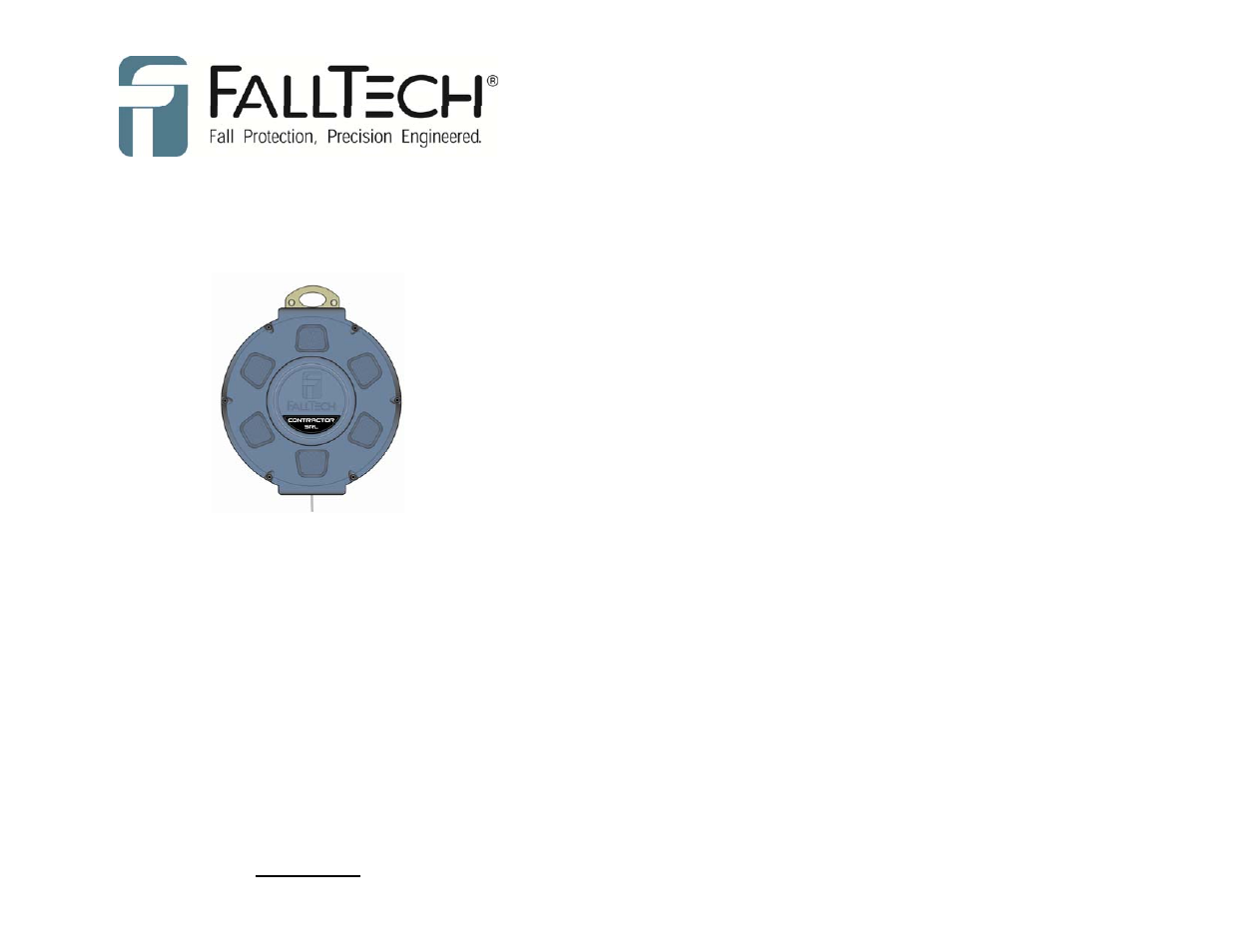 Contractor | FallTech Contractor Series SRL’s User Manual | Page 17 / 36