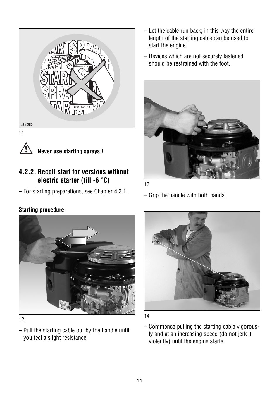 HATZ Diesel 1B50W User Manual | Page 13 / 36
