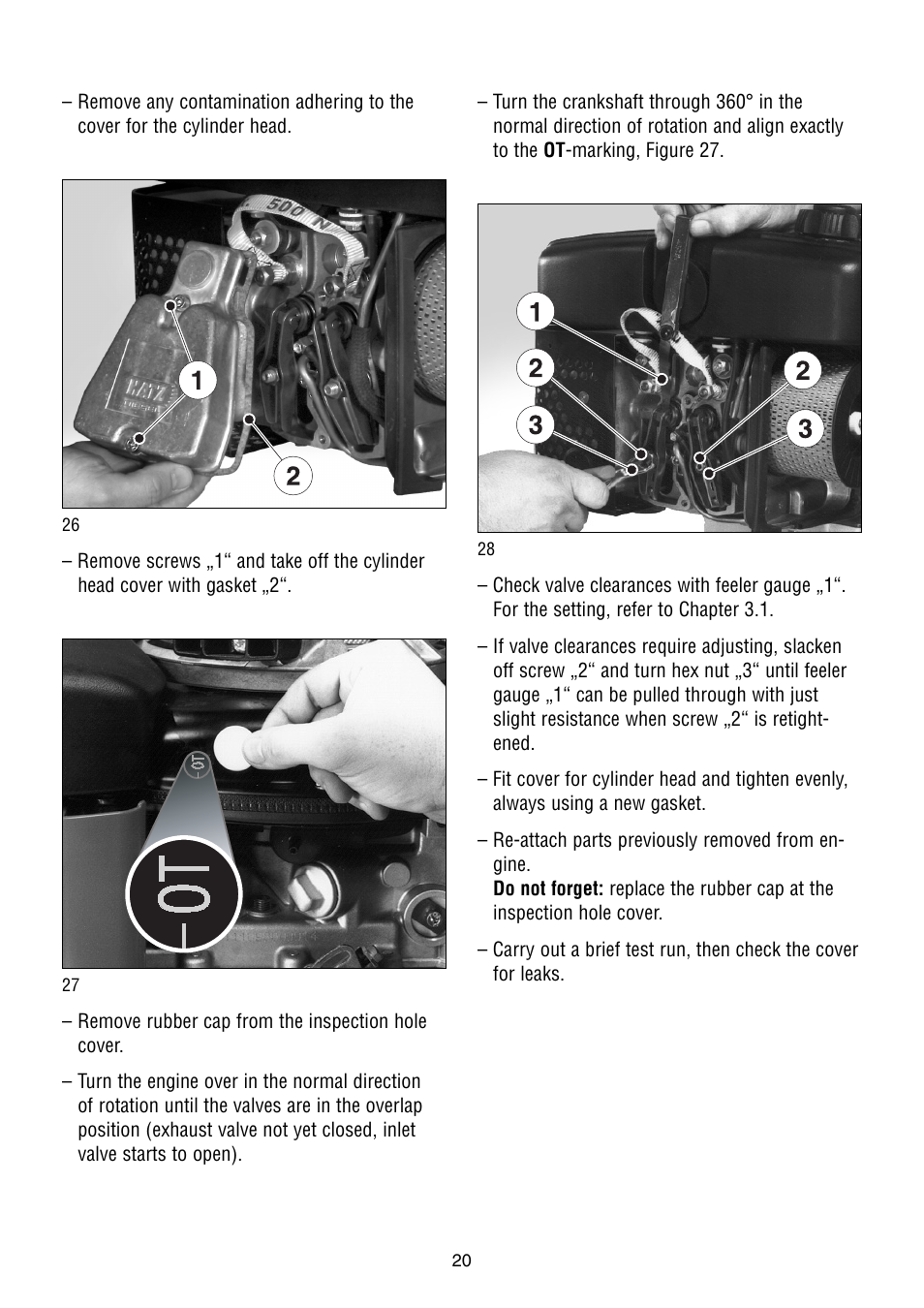 HATZ Diesel 1B50W User Manual | Page 22 / 36