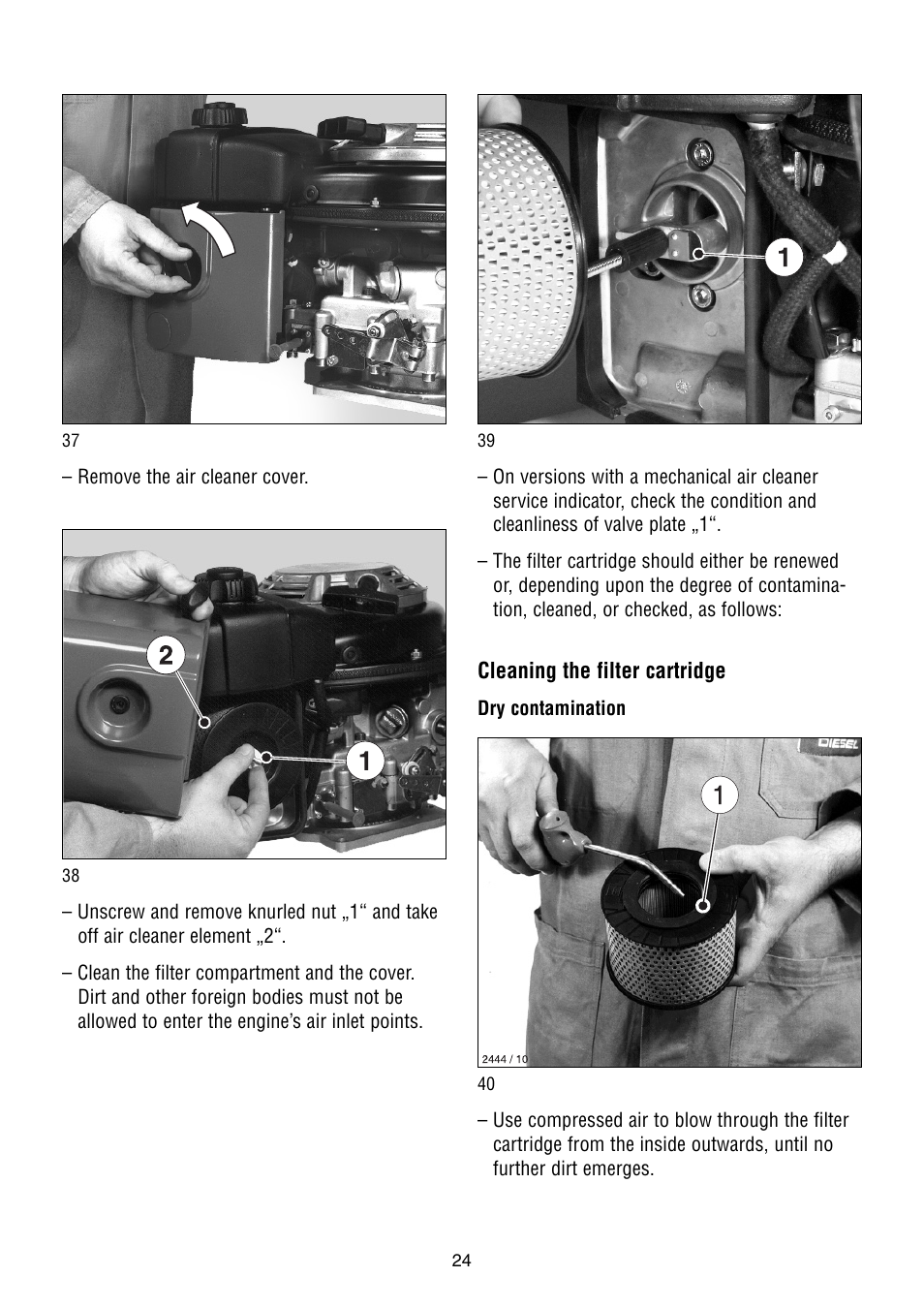 HATZ Diesel 1B50W User Manual | Page 26 / 36