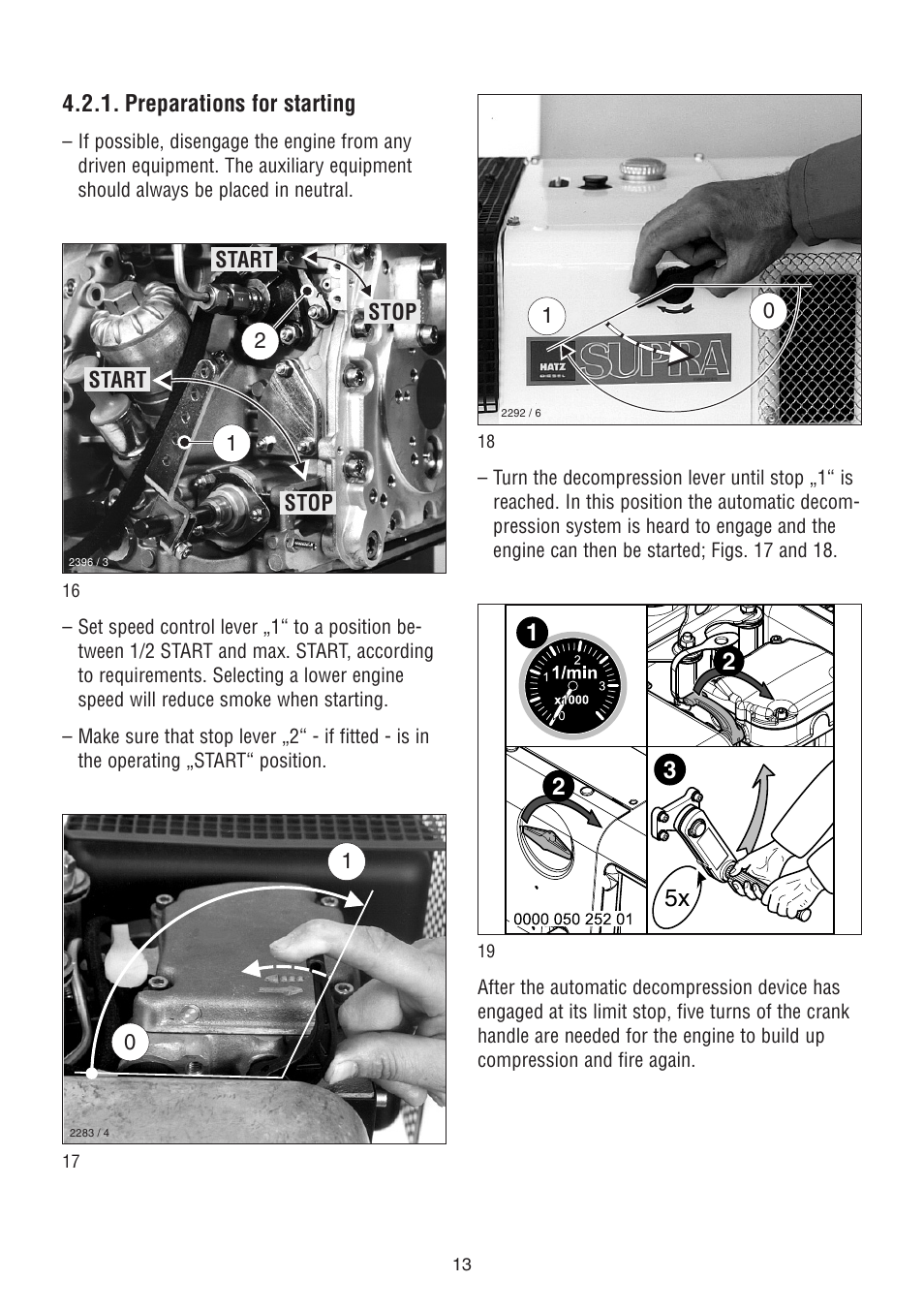 23 5x 1 | HATZ Diesel 1D90 User Manual | Page 14 / 38