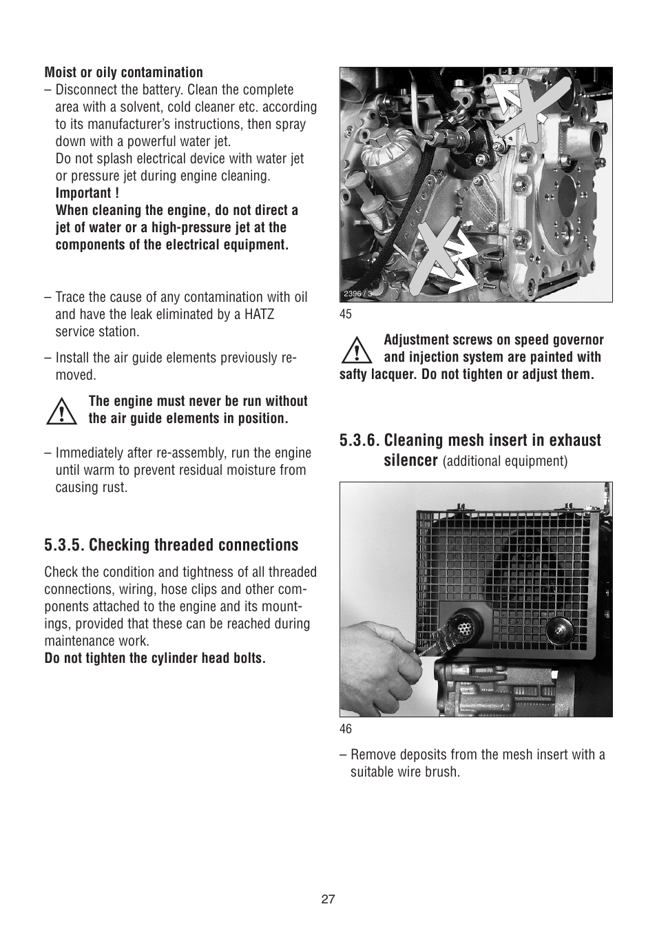 HATZ Diesel 1D90 User Manual | Page 28 / 38